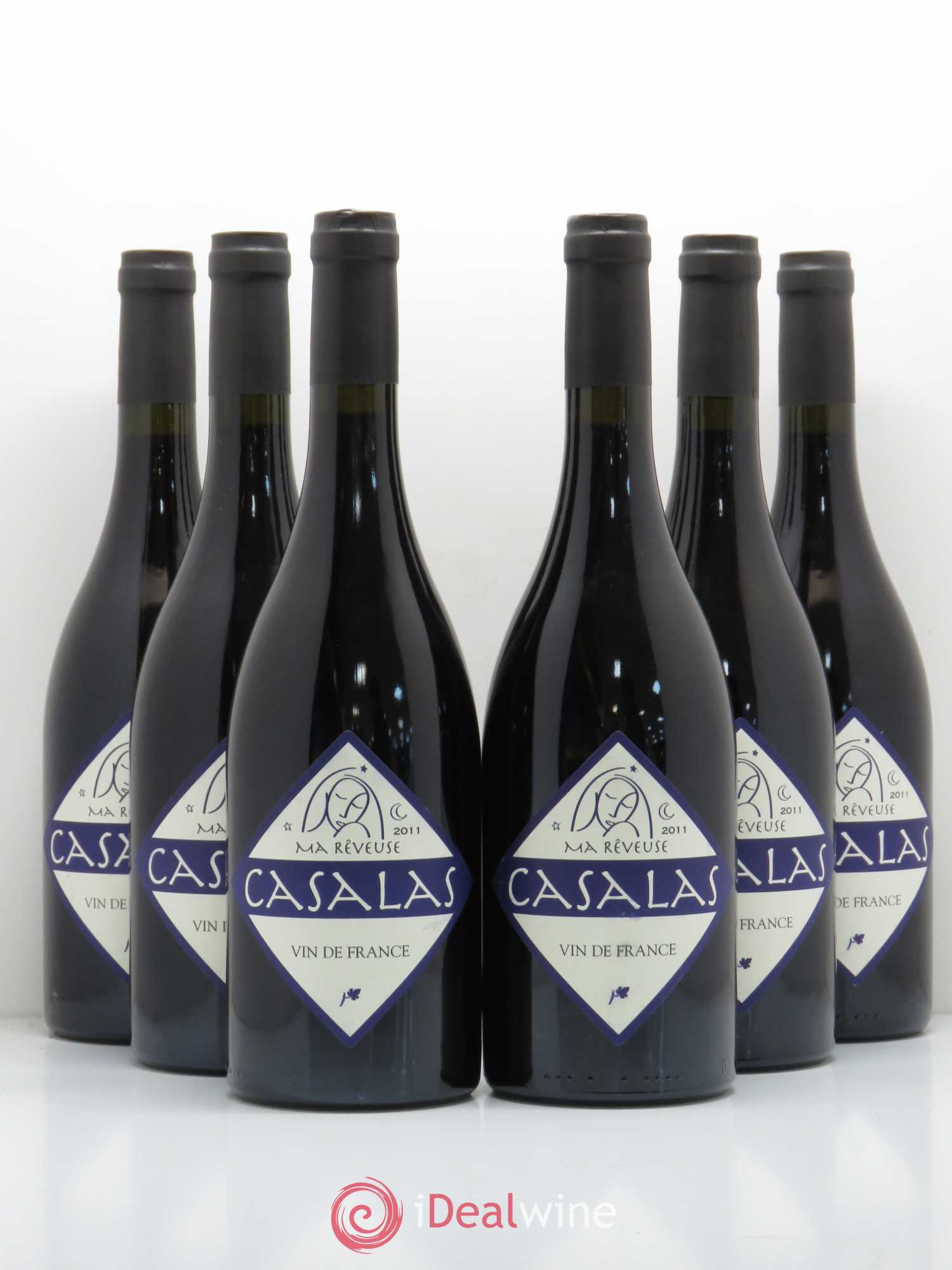 Divers Vin de France Ma Rêveuse Mas de Casalas 2011 - Posten von 6 Flaschen - 0