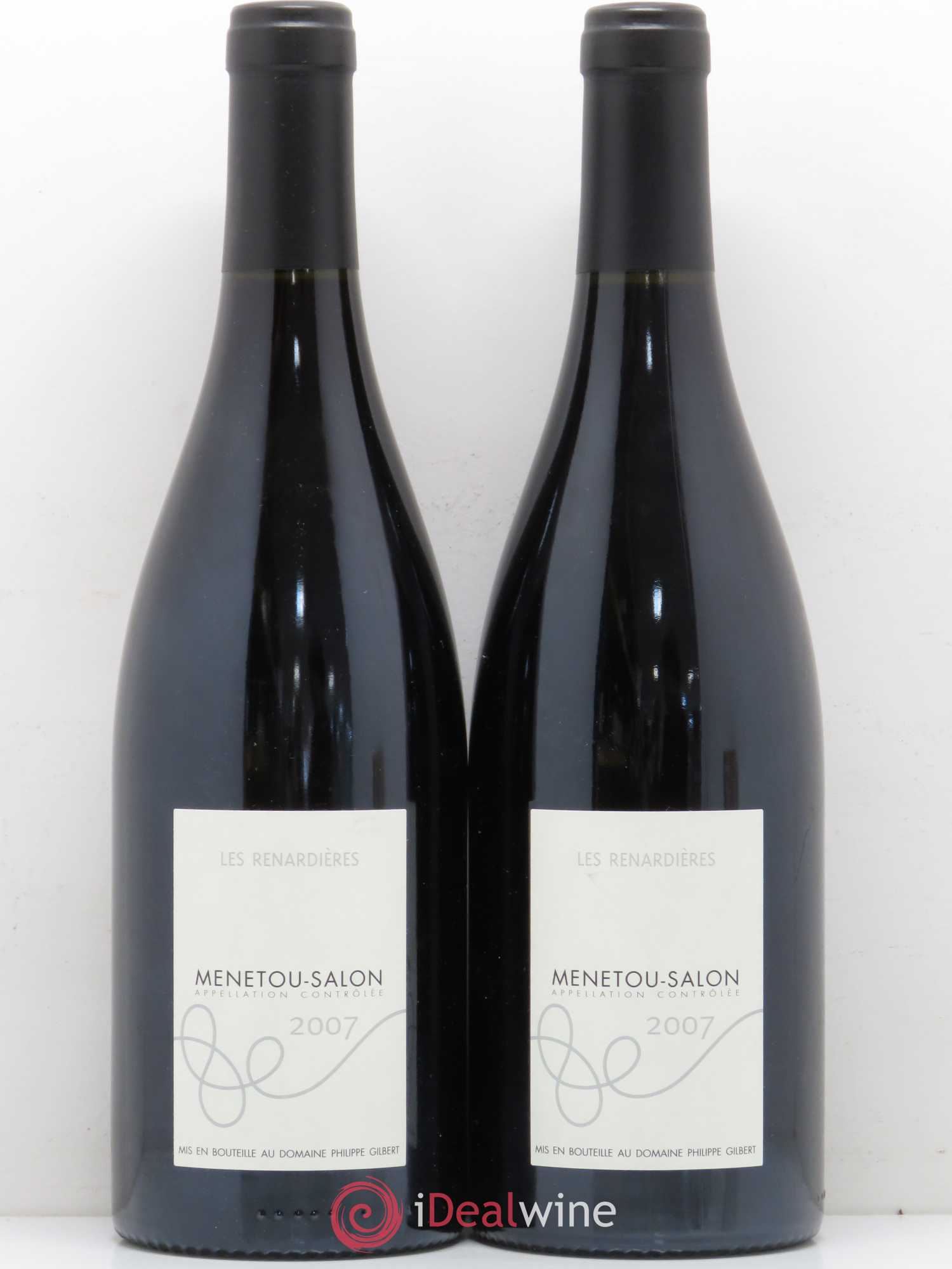 Divers Menetou Salon Les Renardières Domaine Philippe Gilbert 2007 - Posten von 2 Flaschen - 0