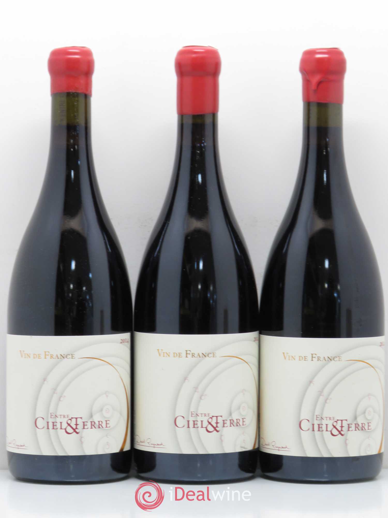 Vin de France Entre Ciel et Terre Domaine Les Bruyères 2014 - Posten von 3 Flaschen - 0