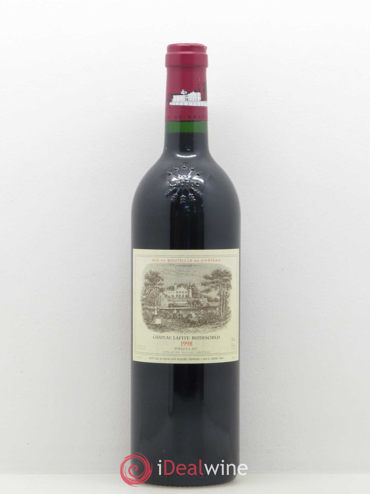 Château Lafite Rothschild 1er Grand Cru Classé 1998 - Lot de 1 bouteille - 0