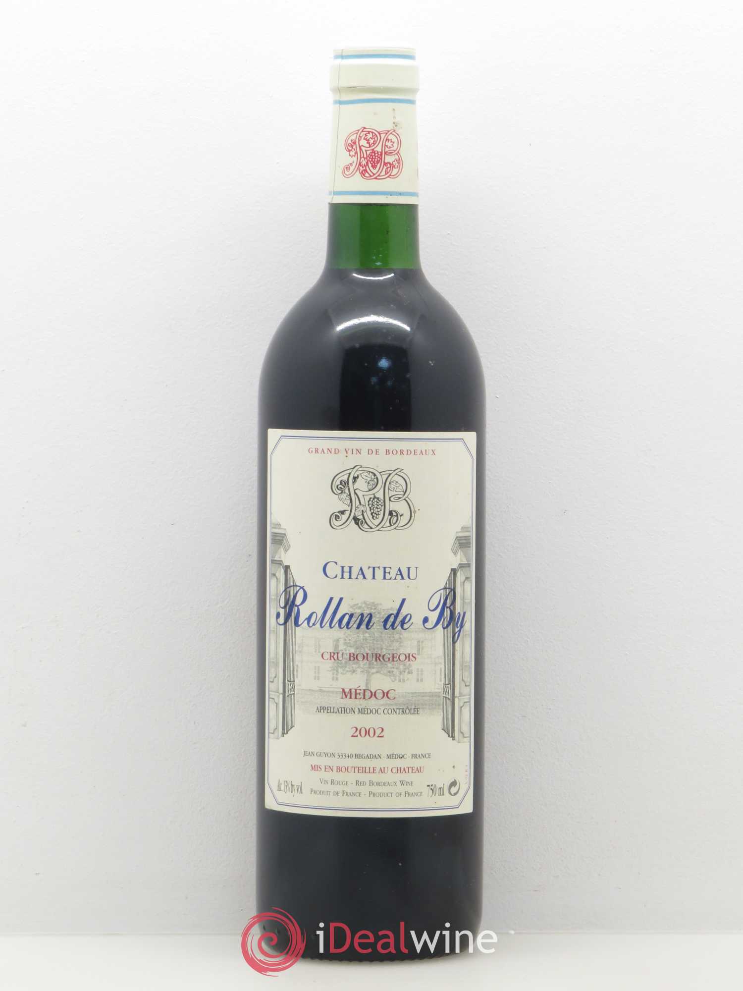 Château Rollan de By Cru Bourgeois (sans prix de réserve) 2002 - Lot de 1 bouteille - 0