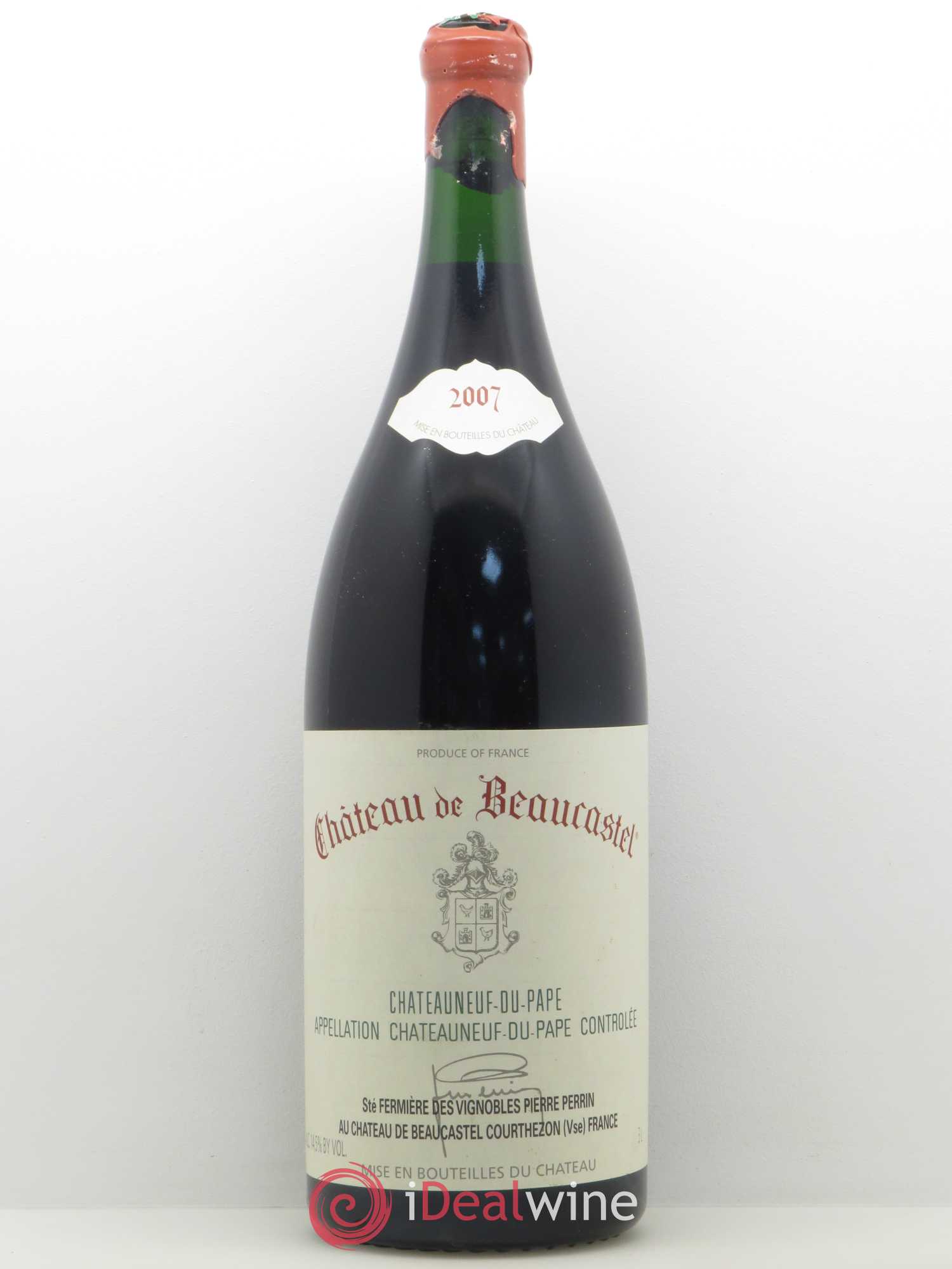 Châteauneuf-du-Pape Château de Beaucastel Famille Perrin (sans prix de réserve) 2007 - Lot de 1 jeroboam - 0