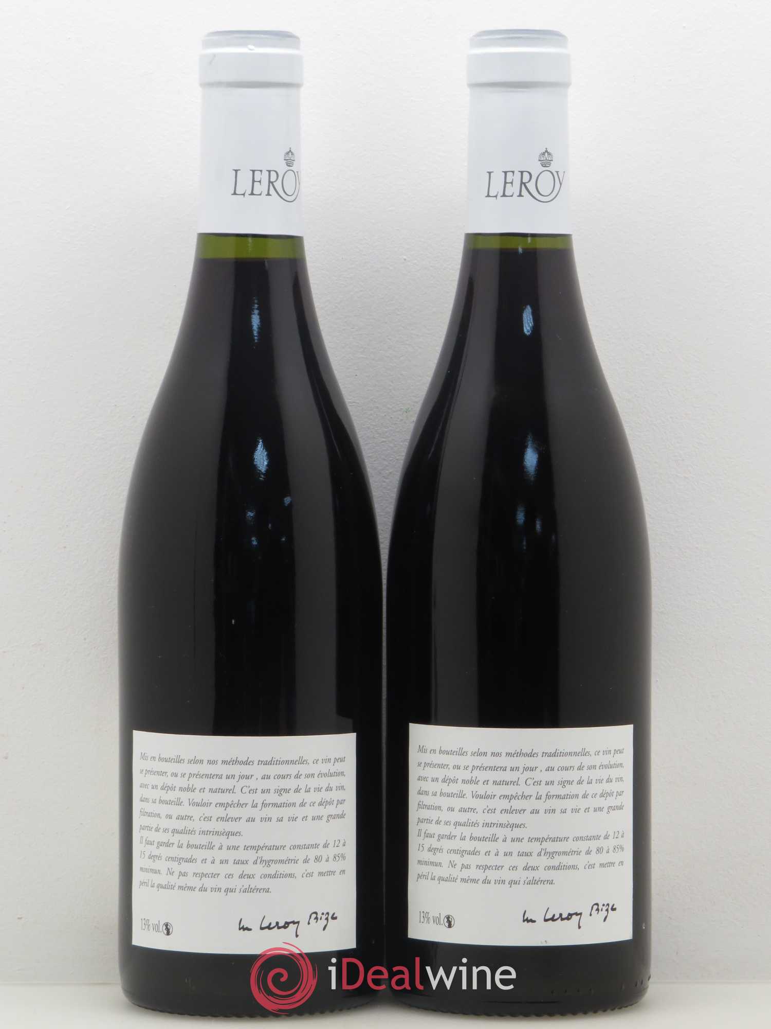 Savigny-lès-Beaune 1er Cru Les Narbantons Leroy SA (sans prix de réserve) 2015 - Lot de 2 bouteilles - 1