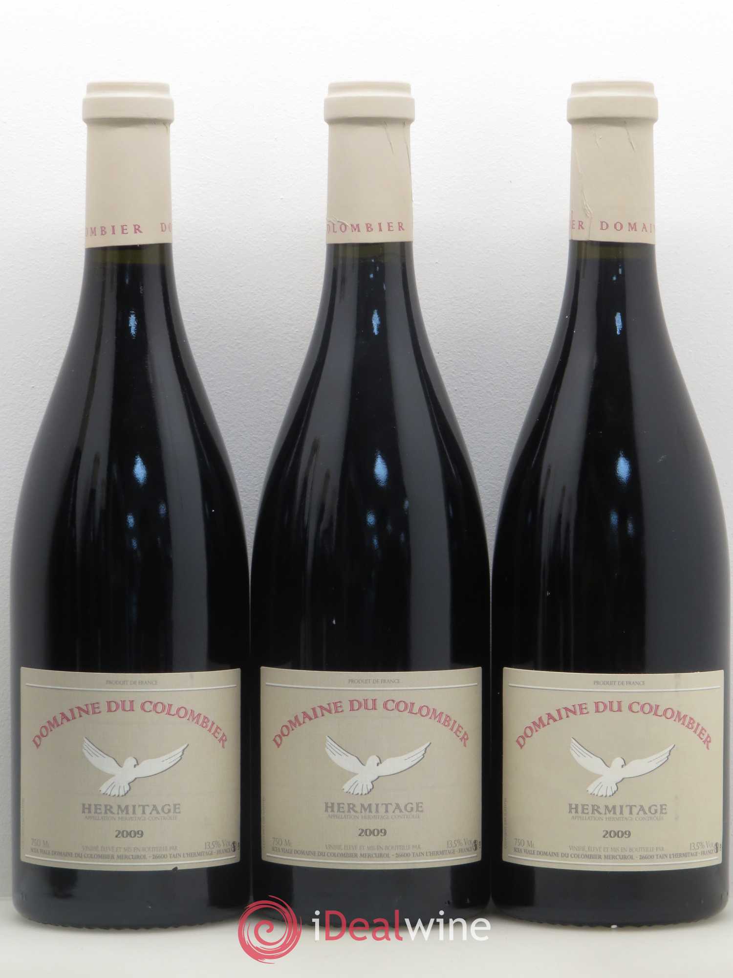 Hermitage Colombier (Domaine du) 2009 - Lot de 6 bouteilles - 1