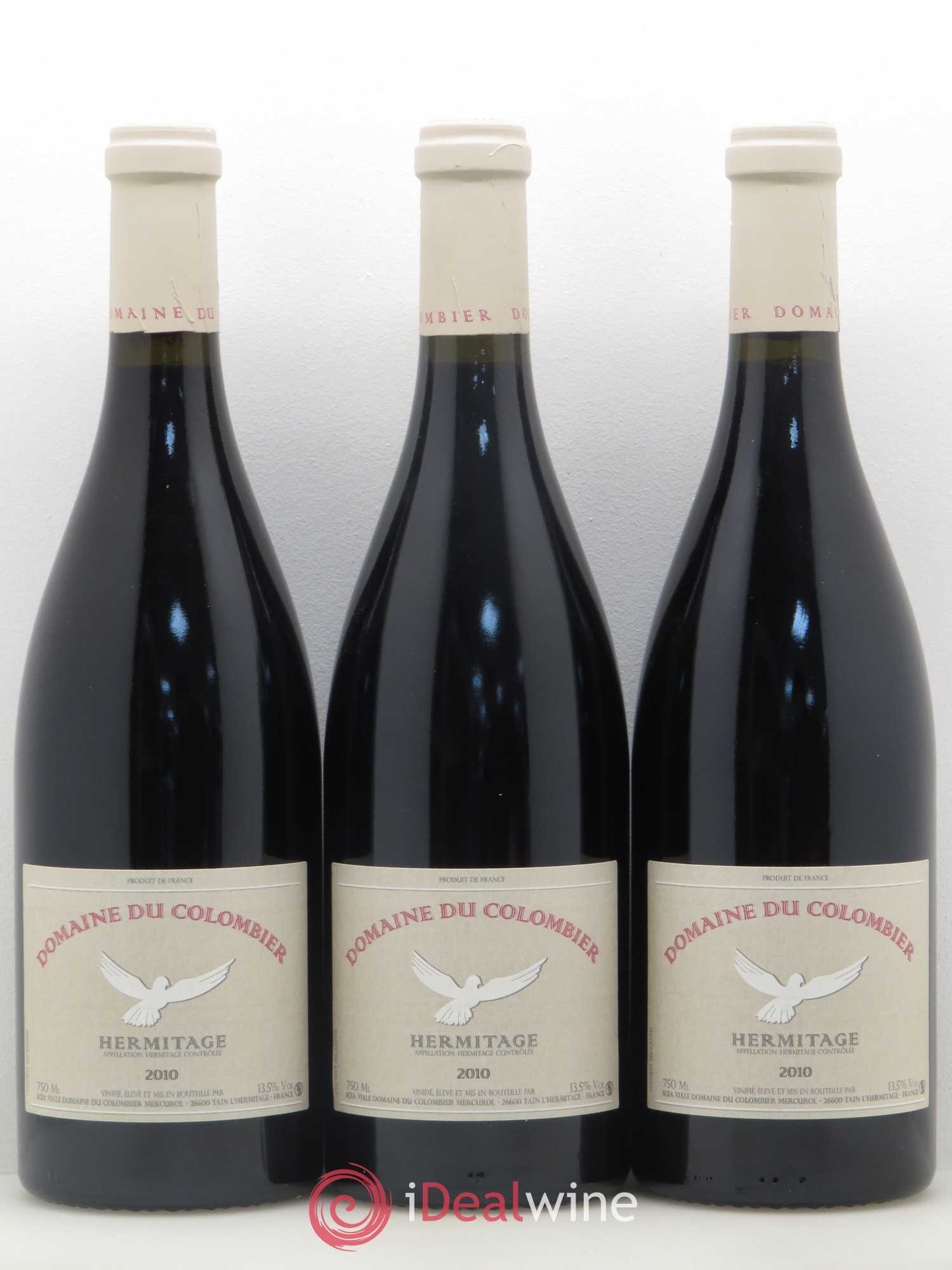 Hermitage Colombier (Domaine du) (sans prix de réserve) 2009 - Lot de 6 bouteilles - 2