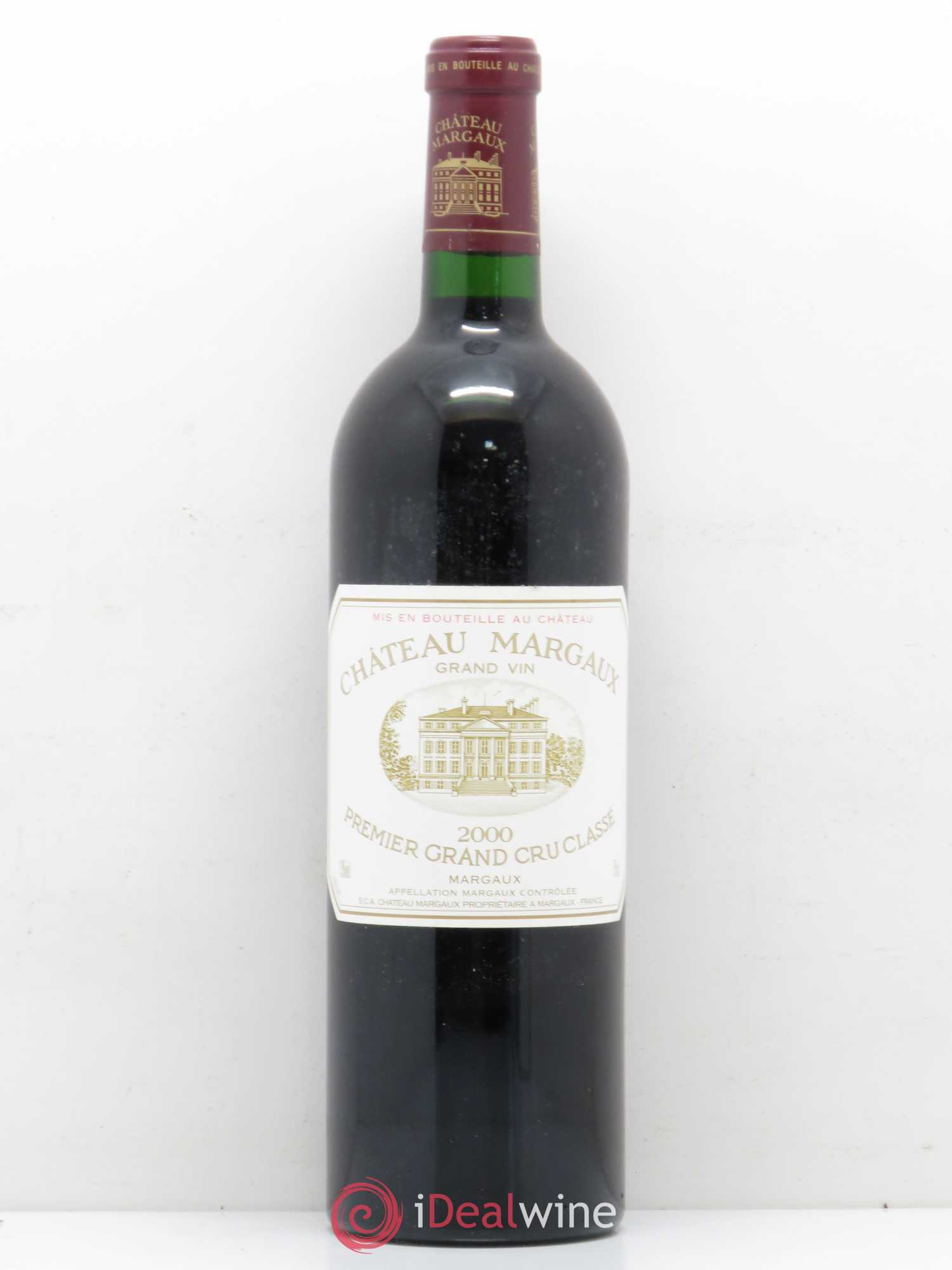 Château Margaux 1er Grand Cru Classé 2000 - Lot de 1 bouteille - 0