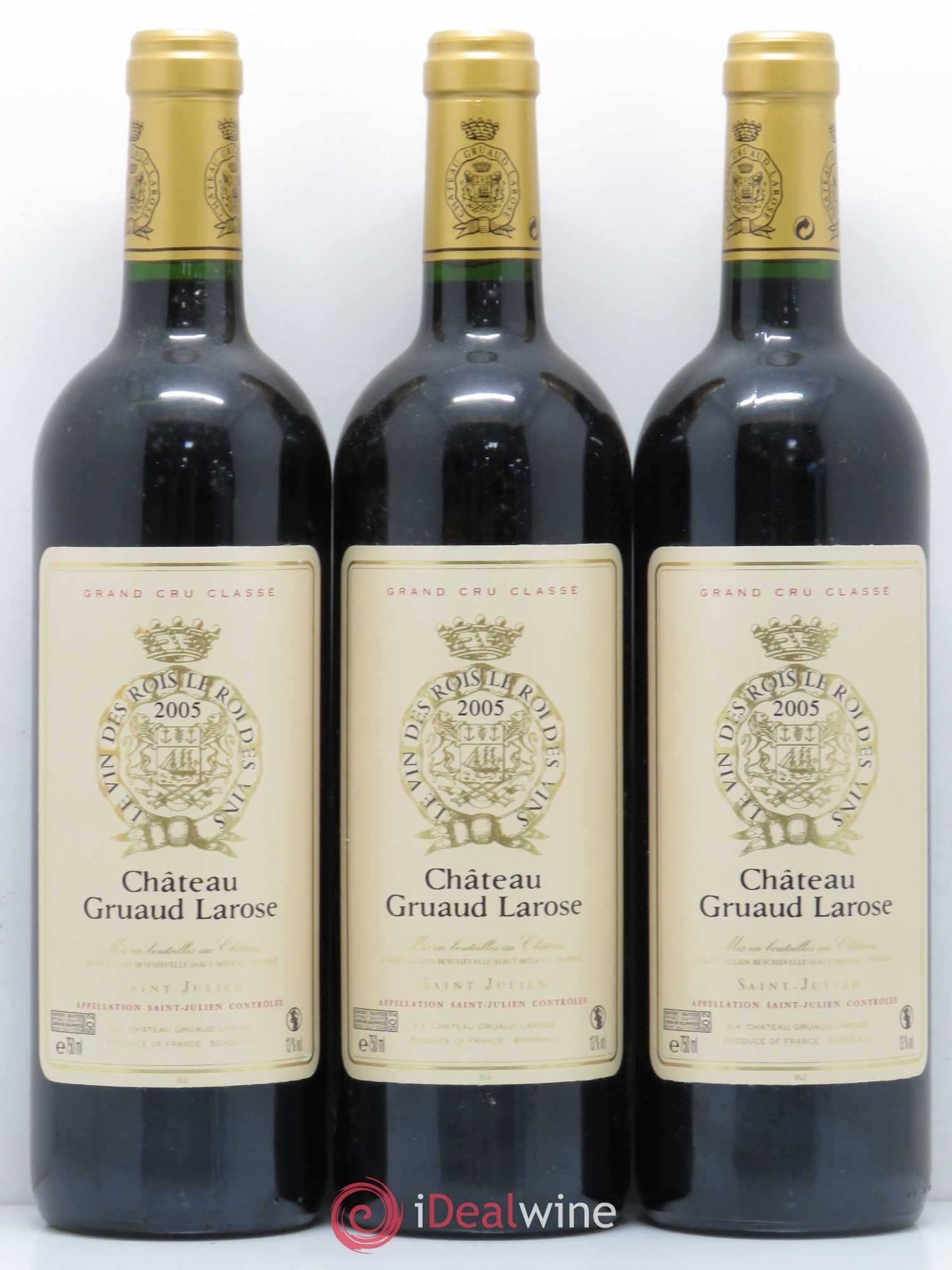 Château Gruaud Larose 2ème Grand Cru Classé 2005 - Lot de 6 bouteilles - 2
