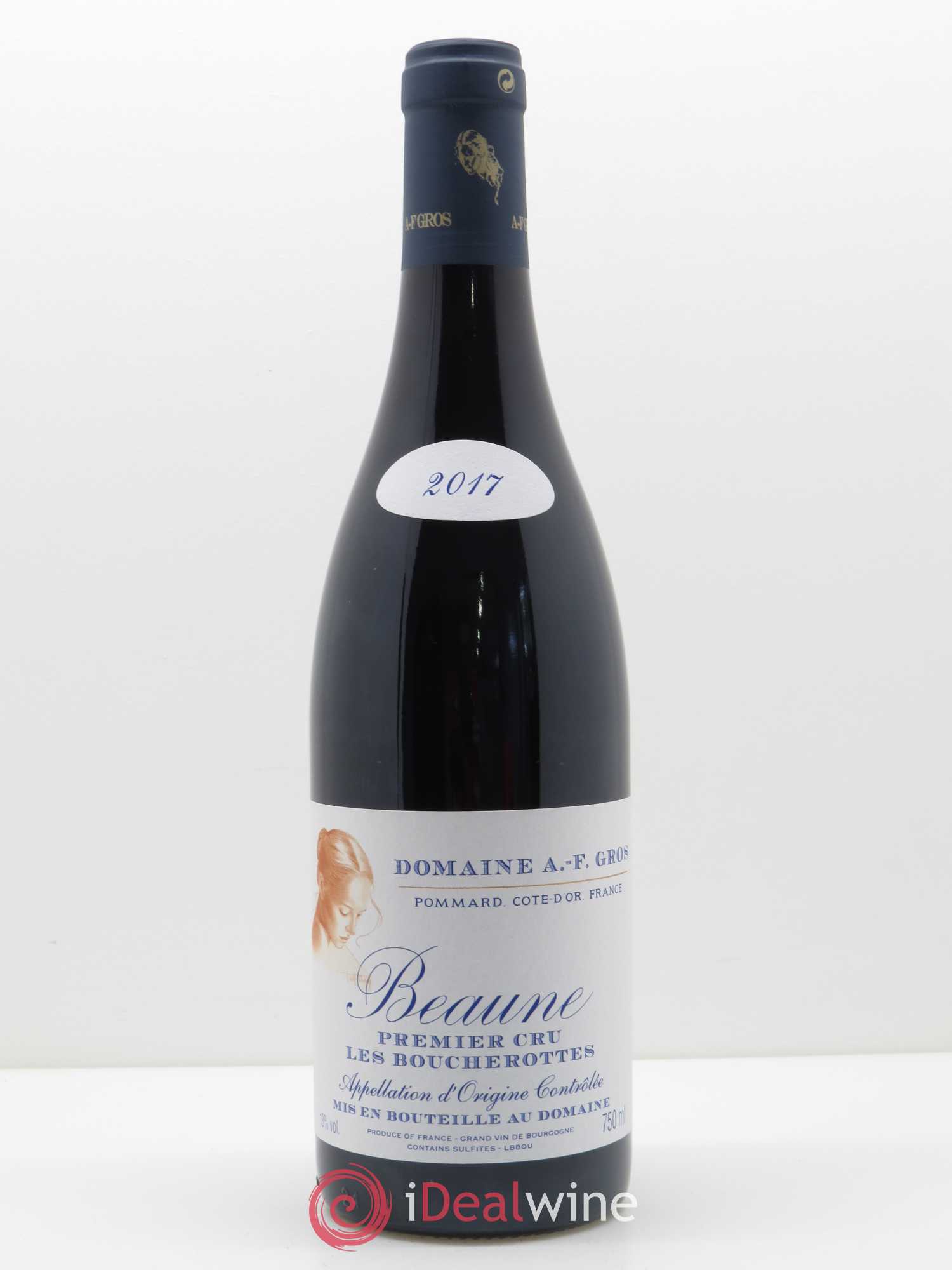 Beaune 1er Cru Les Boucherottes A.-F. Gros 2017 - Lot de 1 bouteille - 0