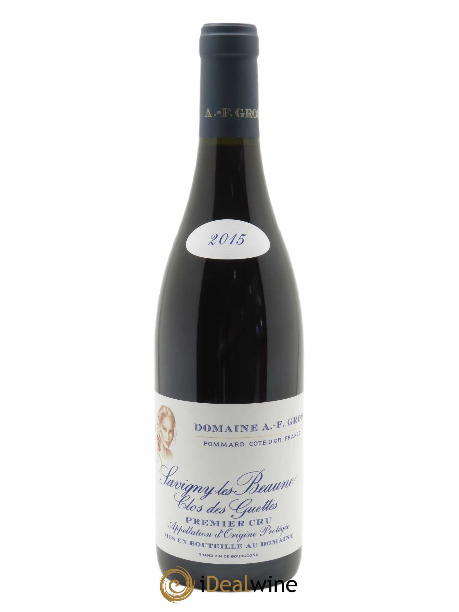 Savigny-lès-Beaune 1er Cru Clos des Guettes A.-F. Gros 2015 - Lot de 1 bouteille - 0