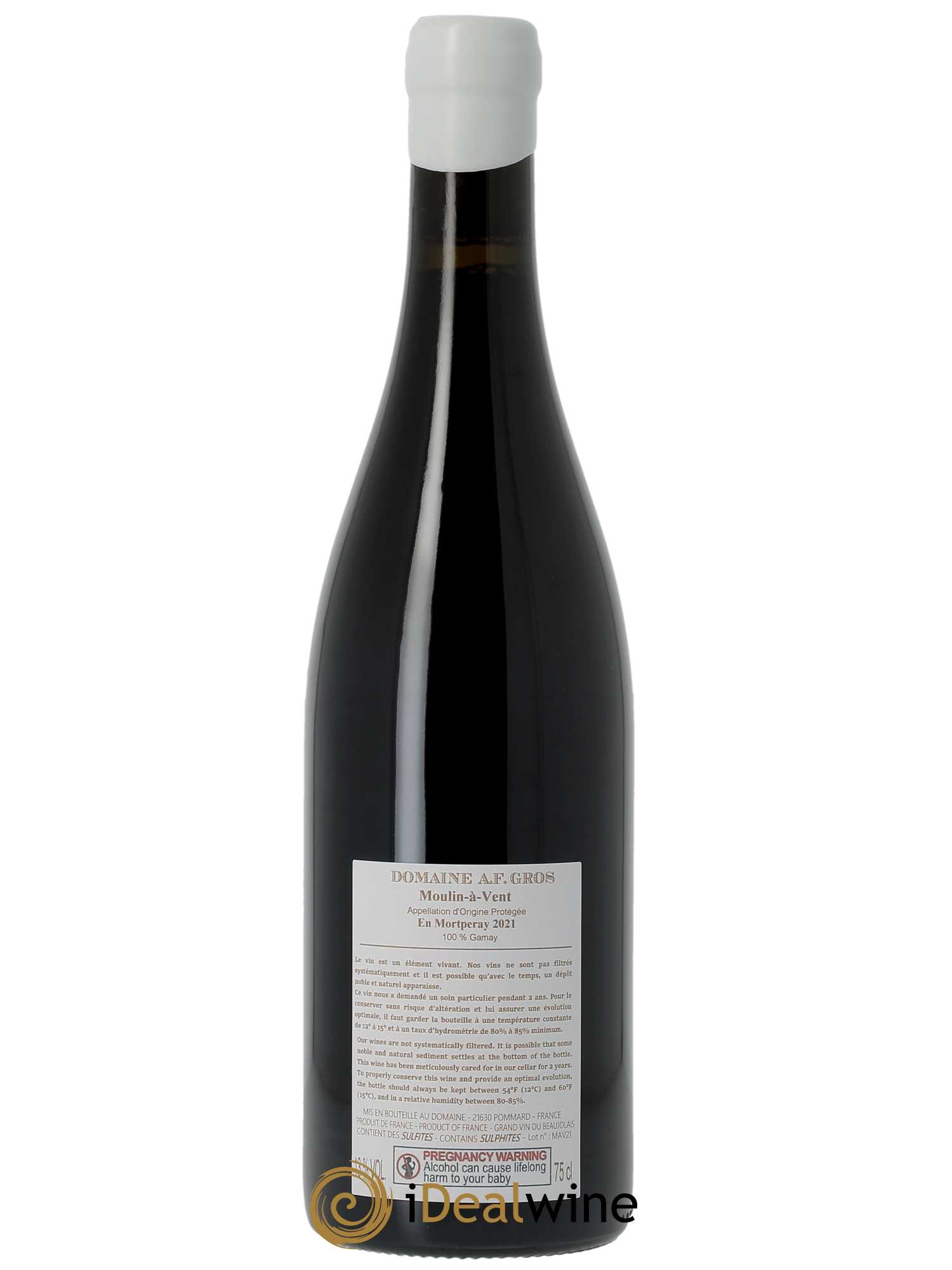 Moulin à Vent En Mortperay A.-F. Gros 2021 - Lot de 1 bouteille - 1