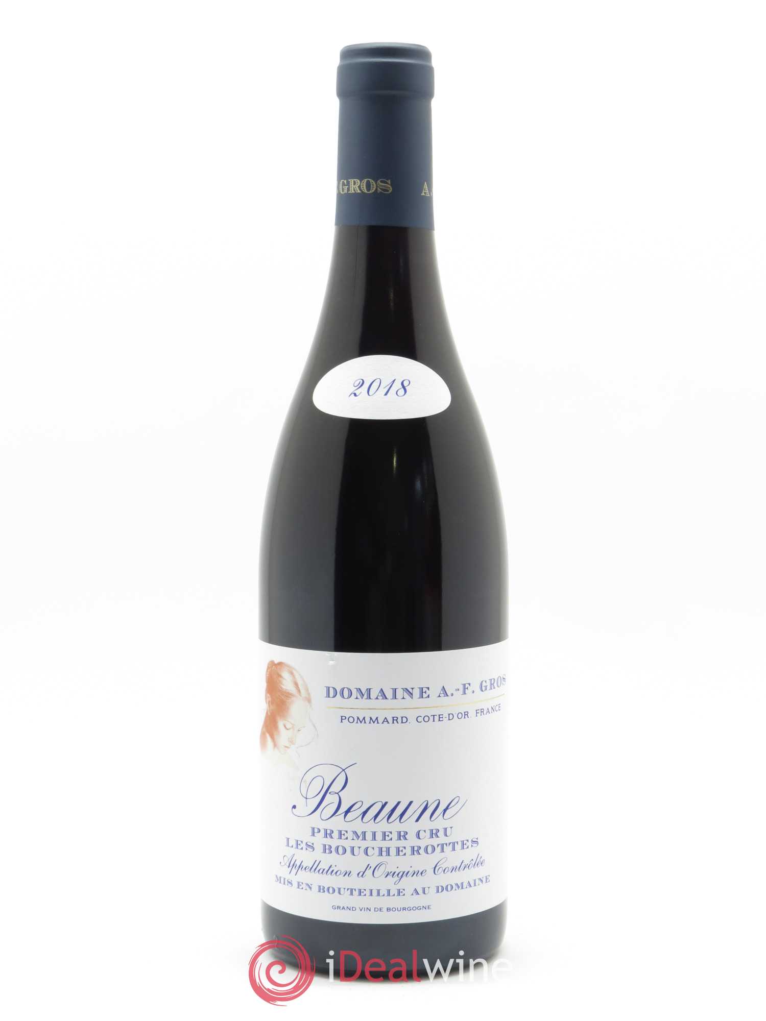 Beaune 1er Cru Les Boucherottes A.-F. Gros 2018 - Lot de 1 bouteille - 0