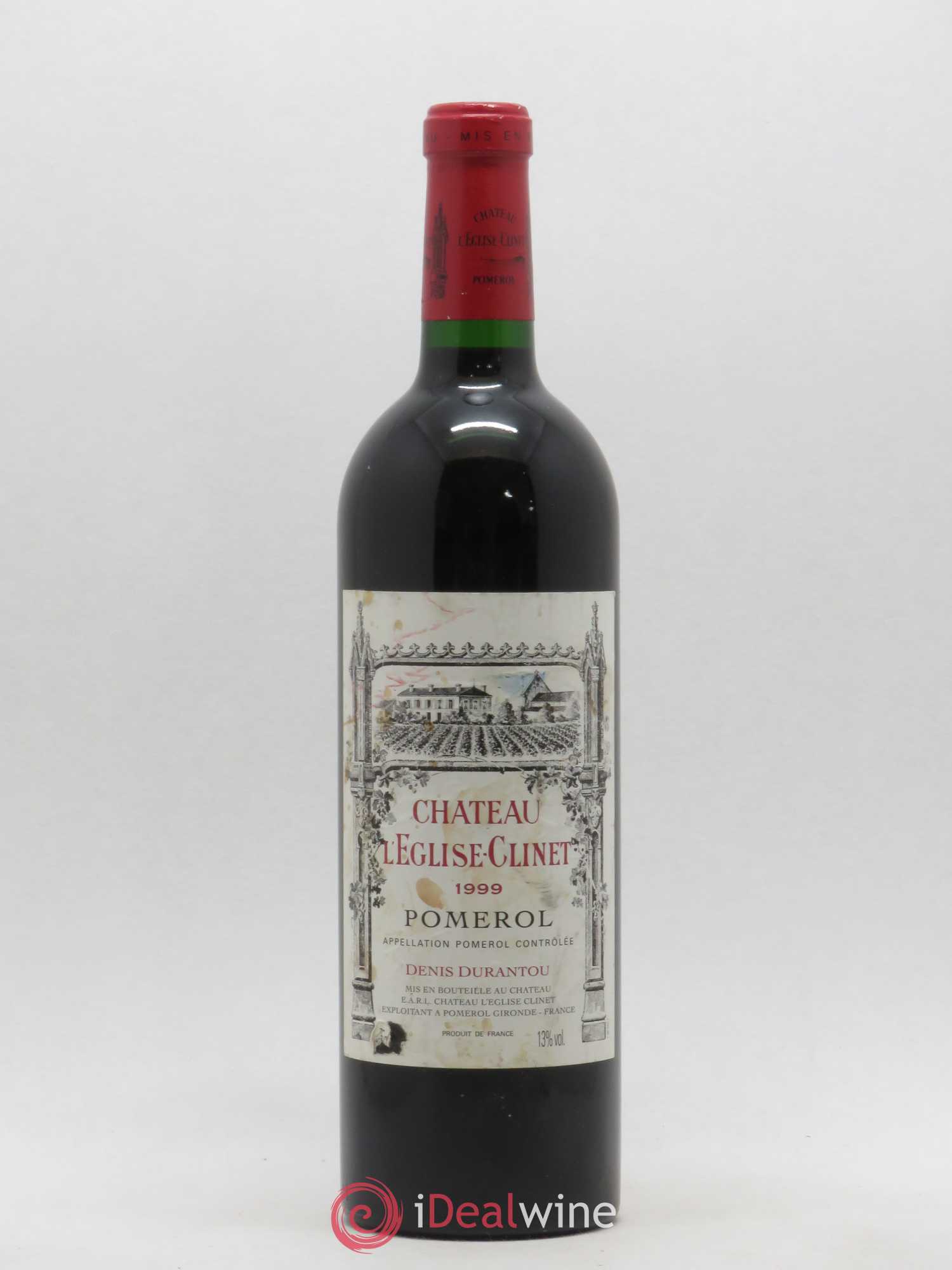 Château l' Église Clinet 1999 - Lot de 1 bouteille - 0