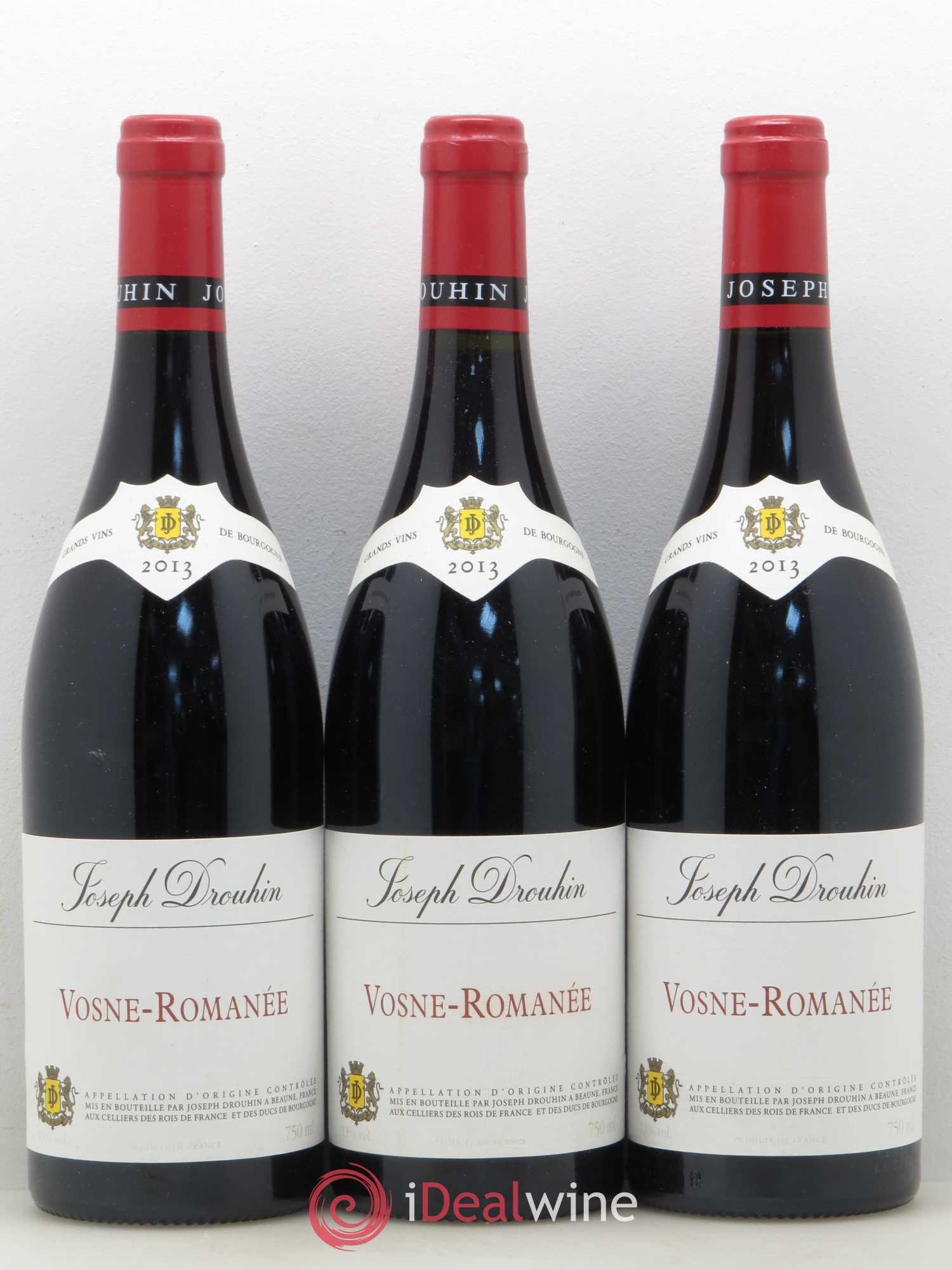 Vosne-Romanée Joseph Drouhin 2013 - Lot de 3 bouteilles - 0