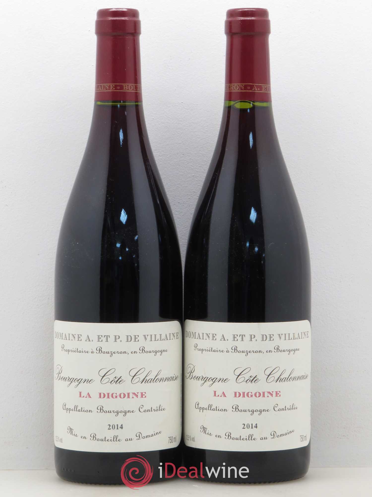 Bourgogne La Digoine Domaine de Villaine 2014 - Lot de 2 bouteilles - 0