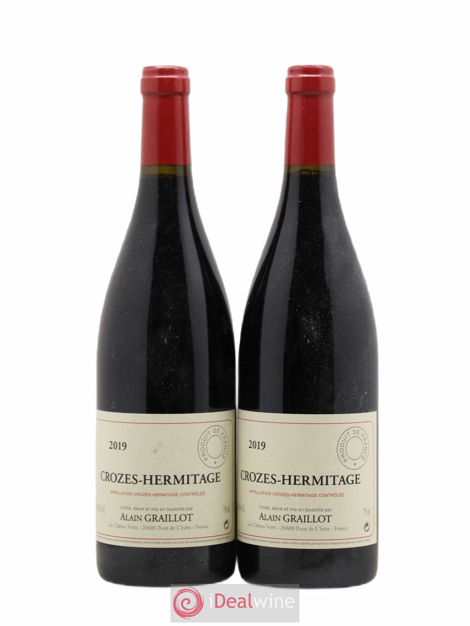 Crozes-Hermitage Domaine Graillot 2019 - Lot de 2 bouteilles - 0