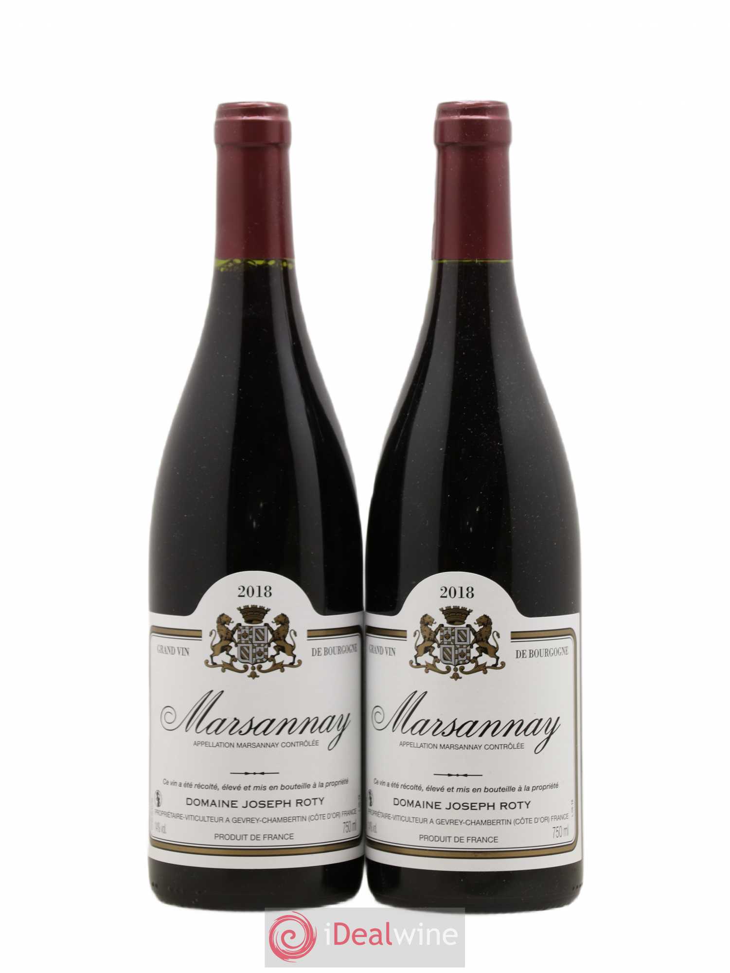 Marsannay Joseph Roty (Domaine) 2018 - Lot de 2 bouteilles - 0