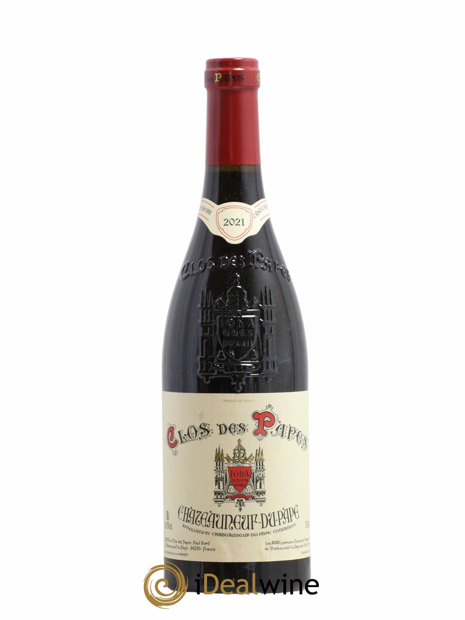 Châteauneuf-du-Pape Clos des Papes - Paul Avril 2021 - Lot de 1 bouteille - 0