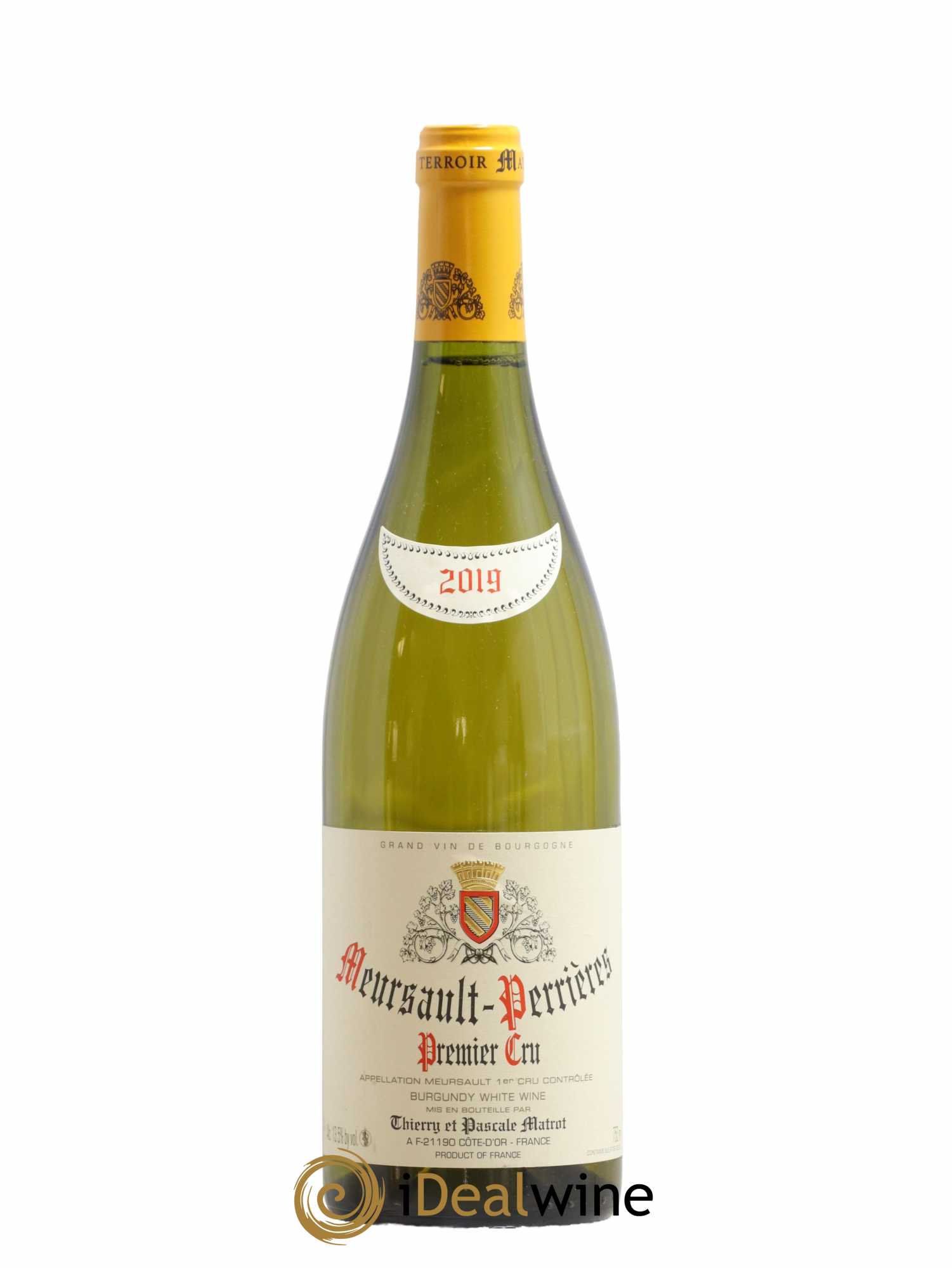 Meursault 1er Cru Perrières Matrot (Domaine) 2019 - Lot de 1 bouteille - 0