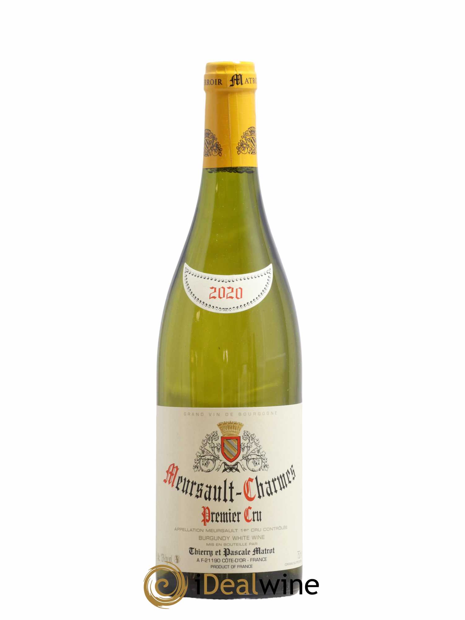Meursault 1er Cru Charmes Matrot (Domaine) 2020 - Lot de 1 bouteille - 0