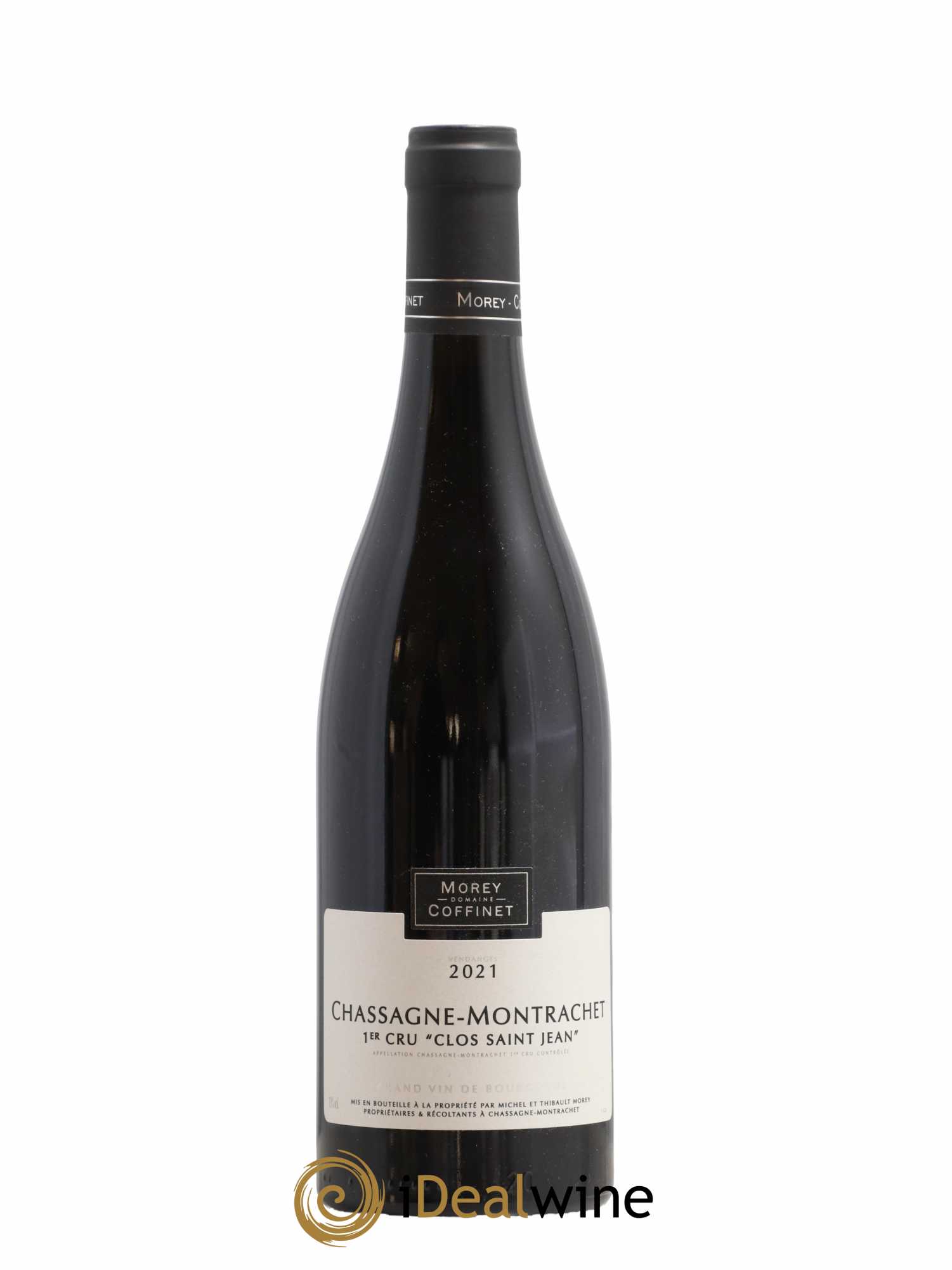 Chassagne-Montrachet 1er Cru Clos Saint-Jean Morey-Coffinet (Domaine) 2021 - Lot de 1 bouteille - 0