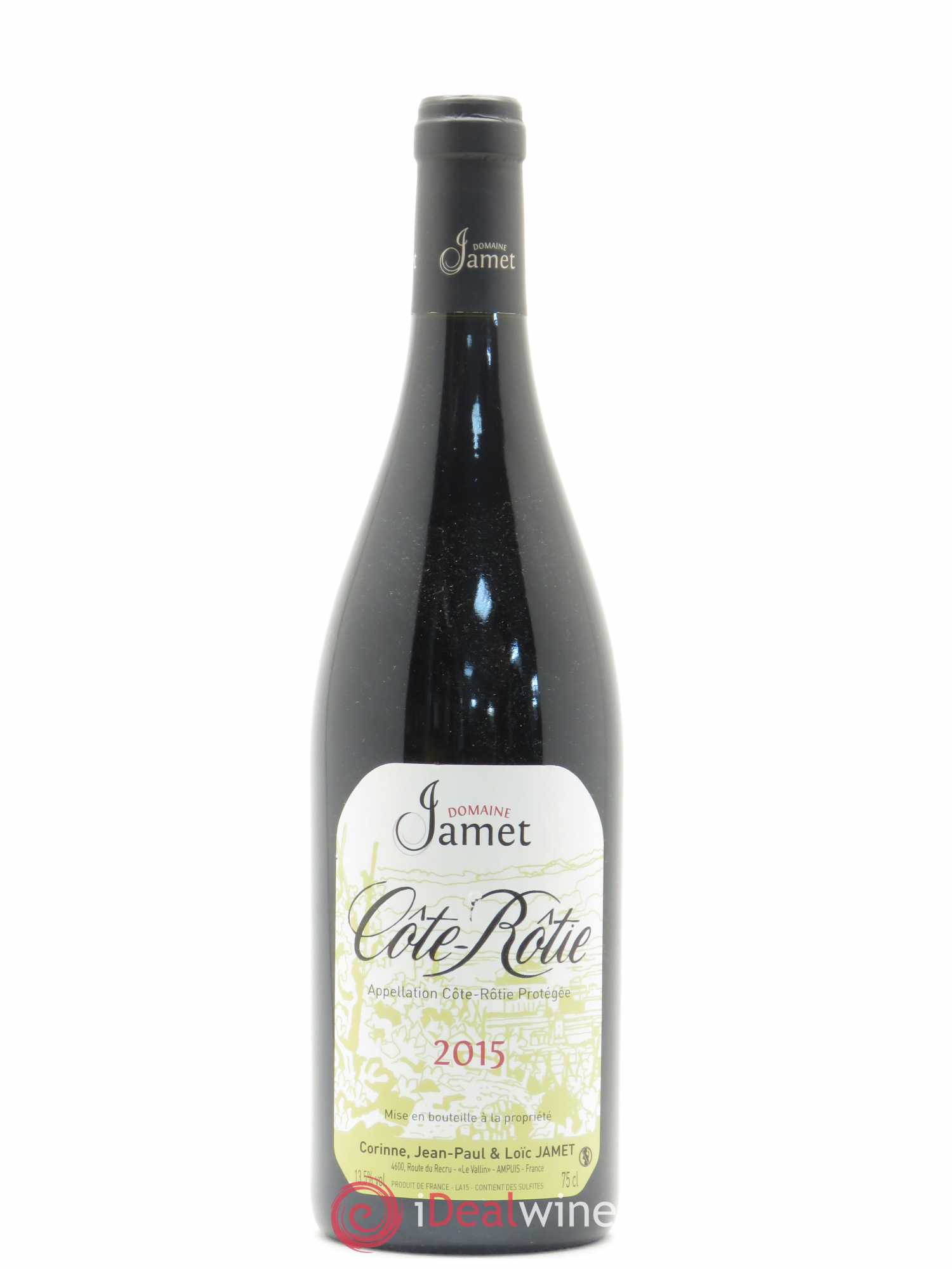 Côte-Rôtie Jamet (Domaine) 2015 - Lot de 1 bouteille - 0