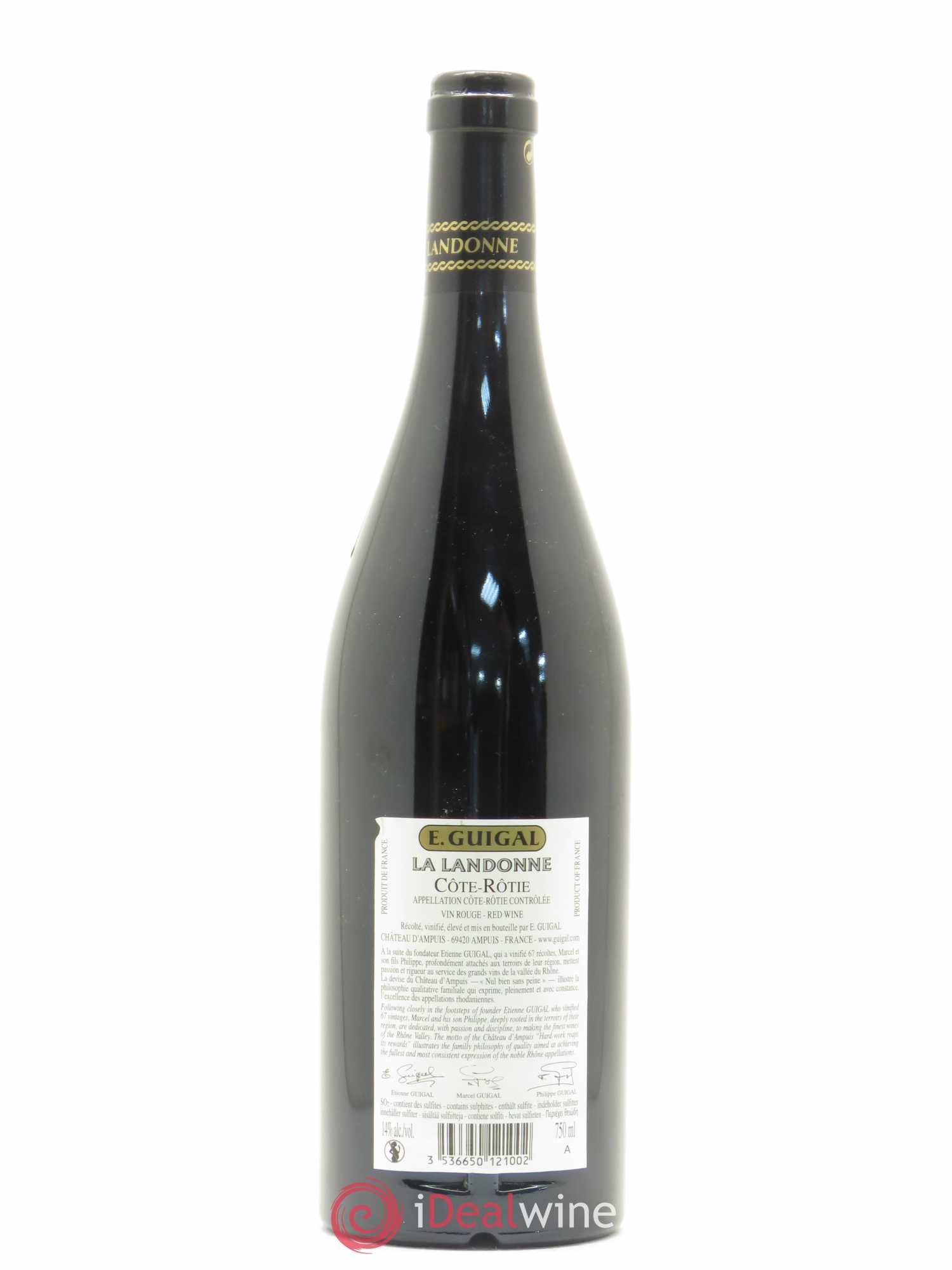 Côte-Rôtie La Landonne Guigal 2015 - Lot de 1 bouteille - 1