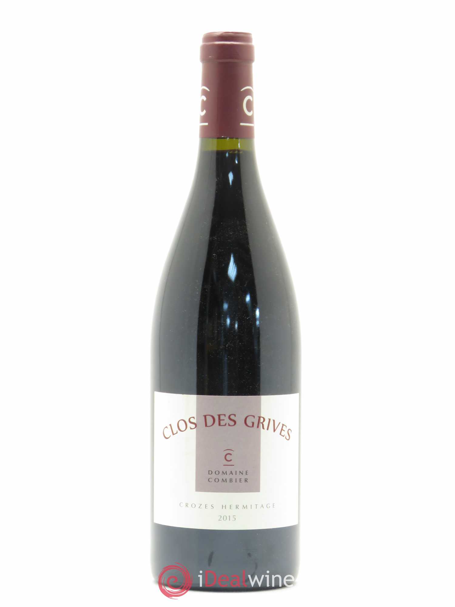 Crozes-Hermitage Clos des Grives Combier 2015 - Lot de 1 bouteille - 0