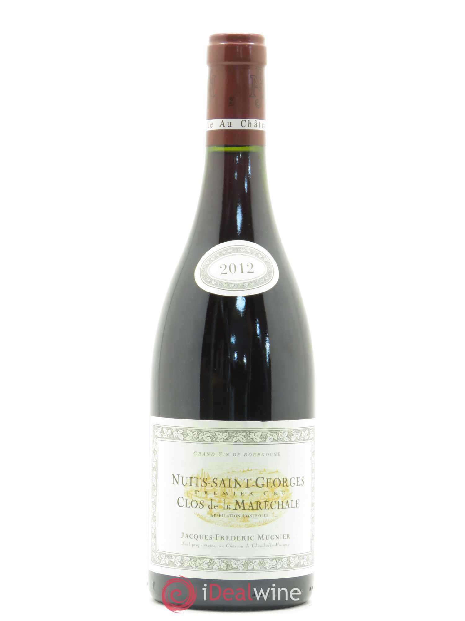 Nuits-Saint-Georges 1er Cru Clos de La Maréchale Jacques-Frédéric Mugnier 2012 - Lot de 1 bouteille - 0