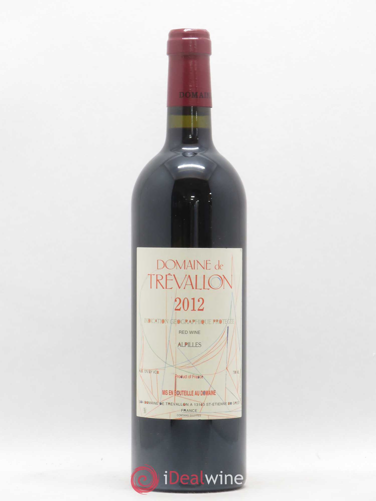 Alpilles Trévallon (Domaine de) Eloi Dürrbach 2012 - Lot de 1 bouteille - 0