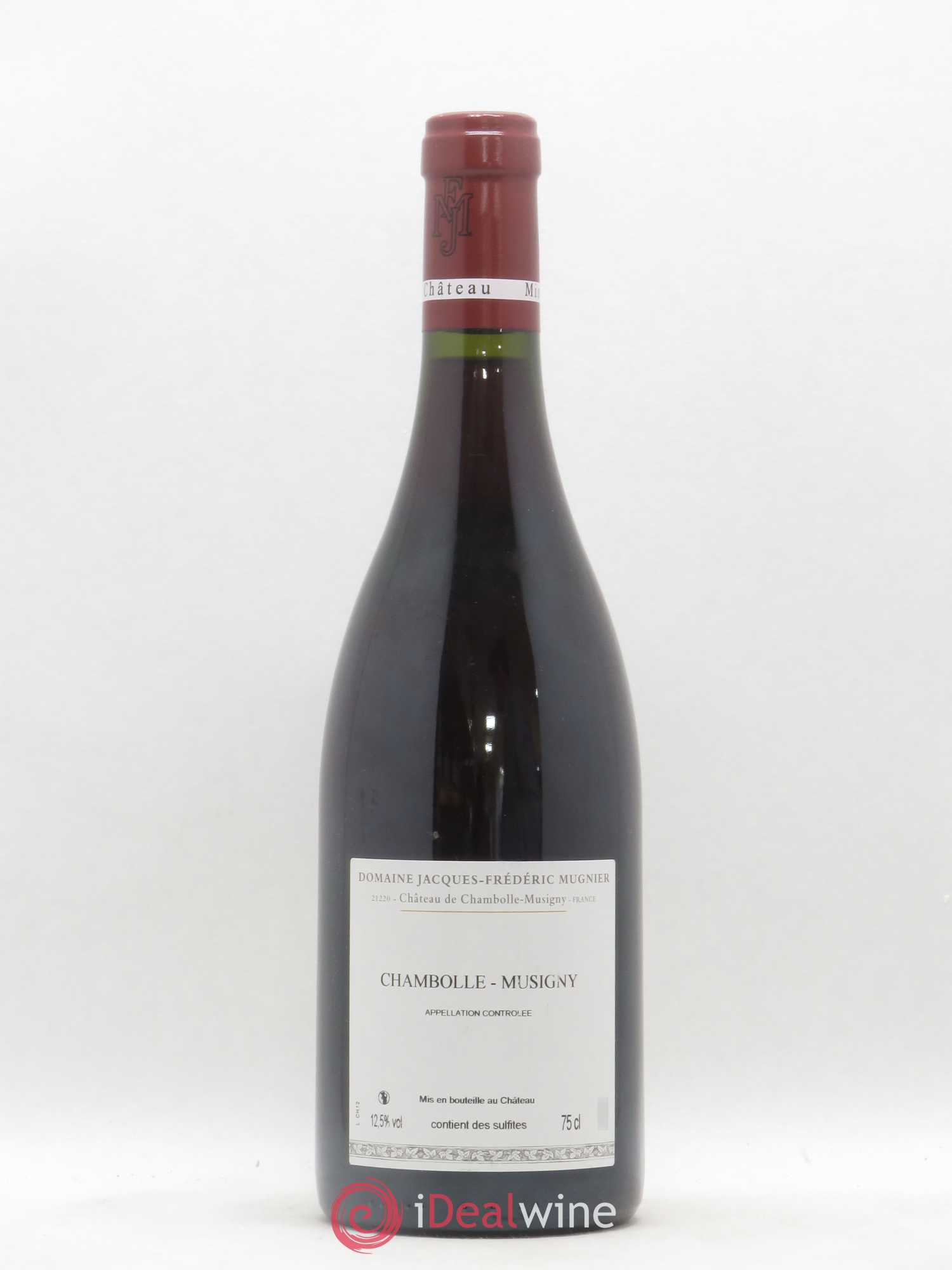 Chambolle-Musigny Jacques-Frédéric Mugnier 2012 - Lot de 1 bouteille - 1