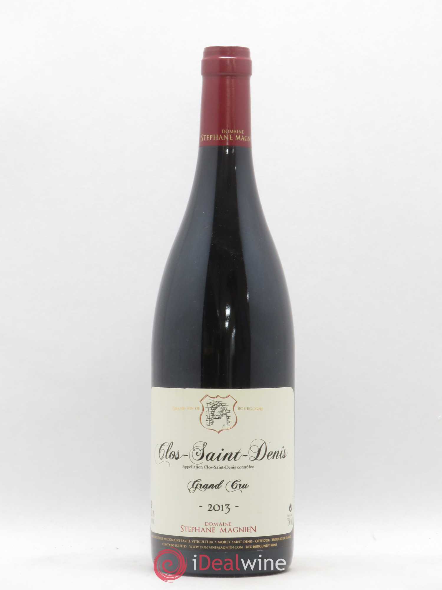 Clos Saint-Denis Grand Cru Stéphane Magnien (Domaine) 2013 - Lot de 1 bouteille - 0