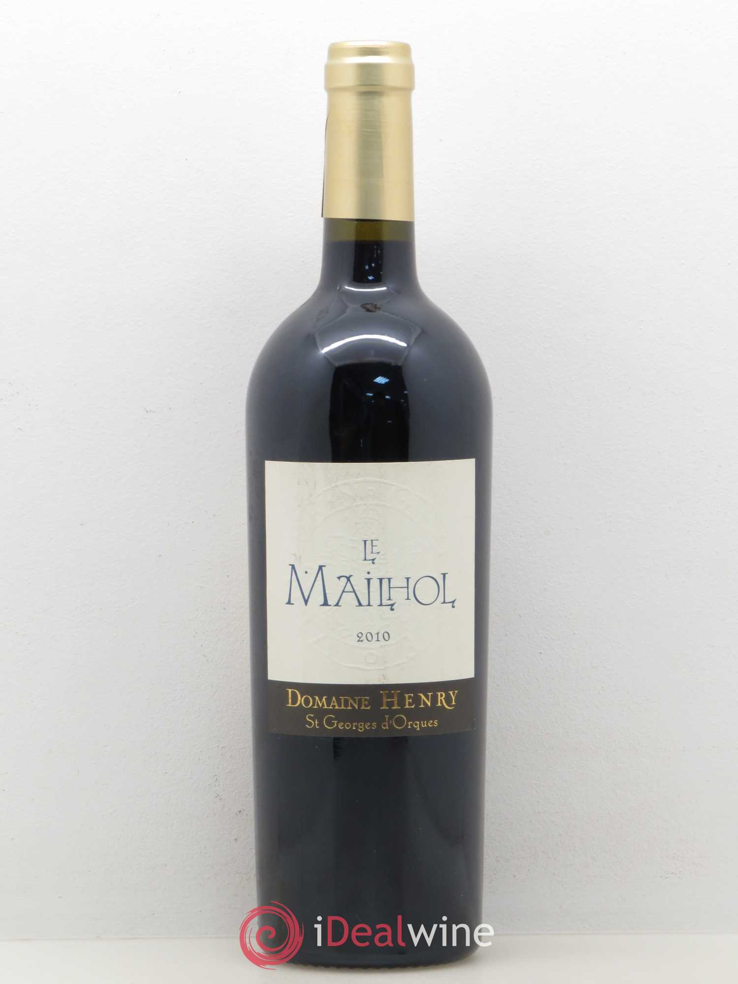 Languedoc Le Mailhol Domaine Henry Saint-Georges d'Orques 2010 - Lot de 1 bouteille - 0