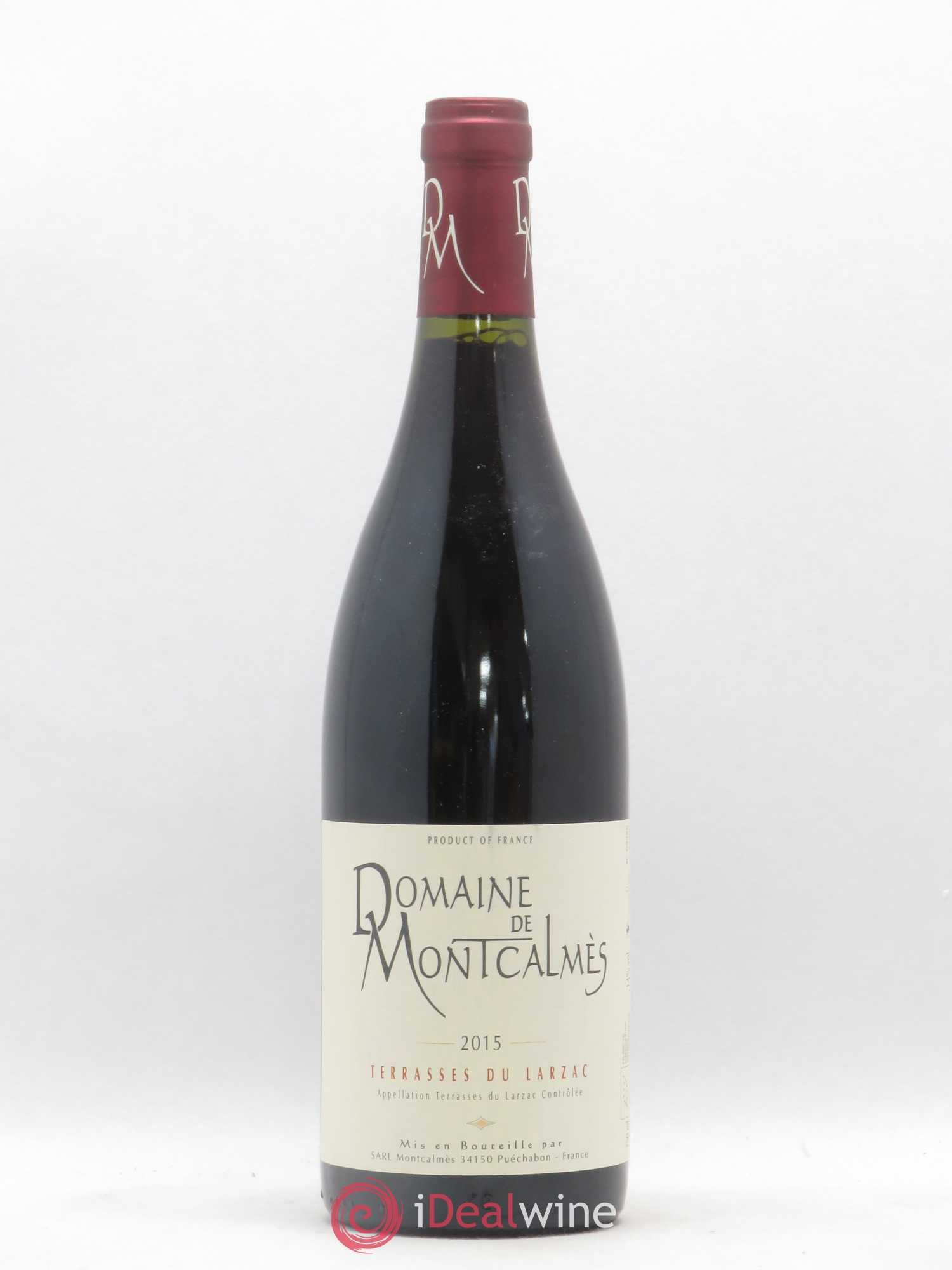 Terrasses du Larzac Domaine de Montcalmès Frédéric Pourtalié 2015 - Lot de 1 bouteille - 0