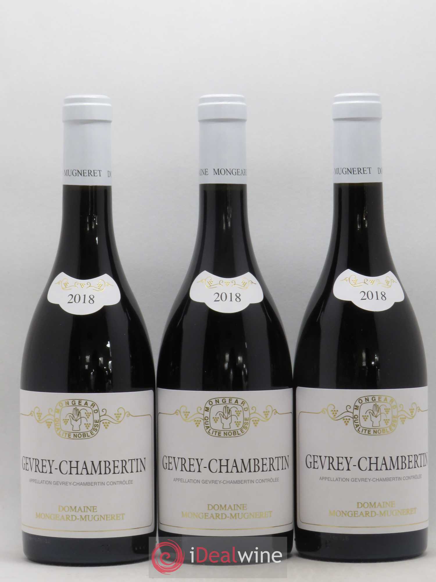 Gevrey-Chambertin Mongeard Mugneret 2018 - Posten von 3 Flaschen - 0