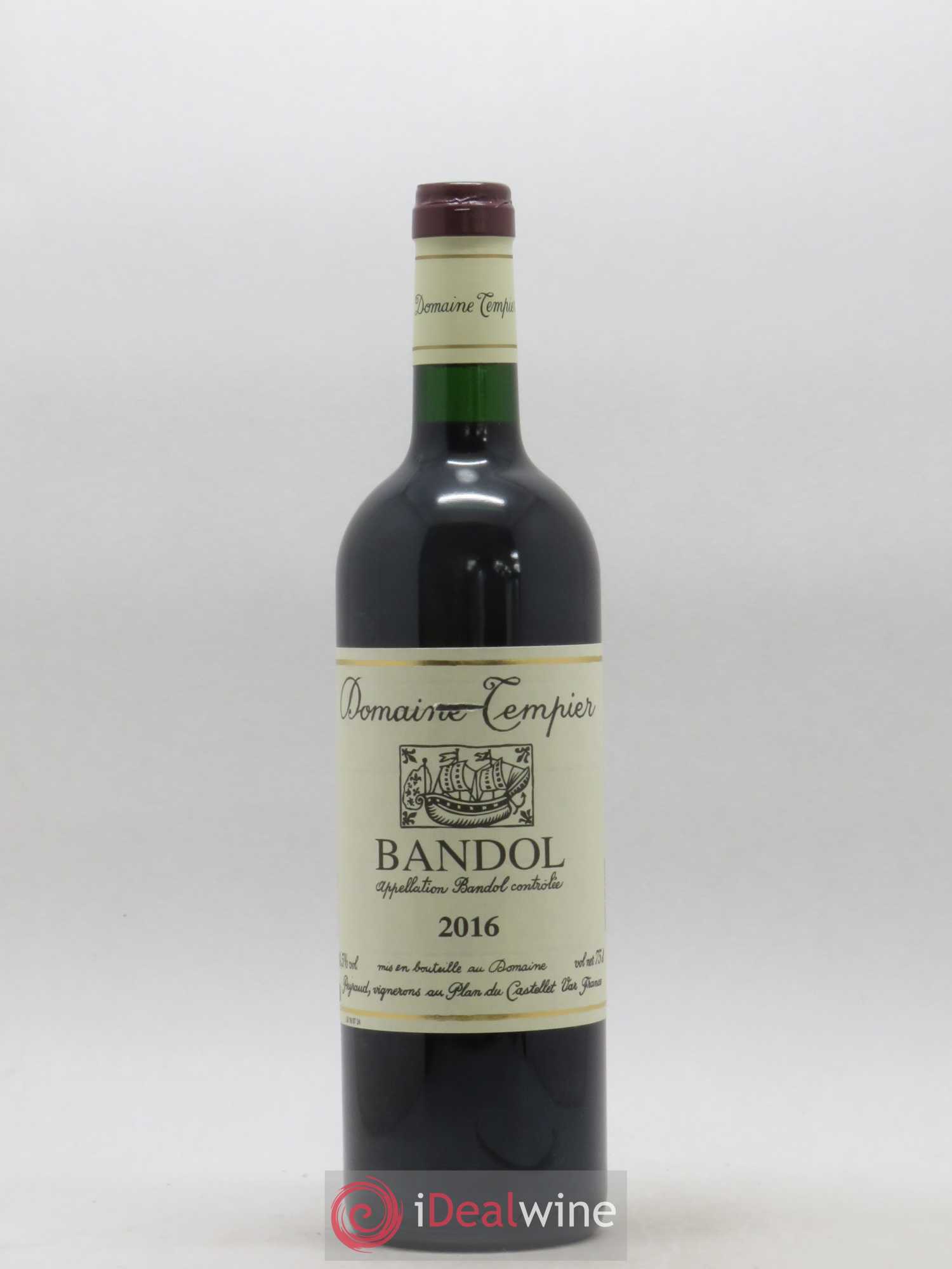 Bandol Domaine Tempier Famille Peyraud 2016 - Lot de 1 bouteille - 0