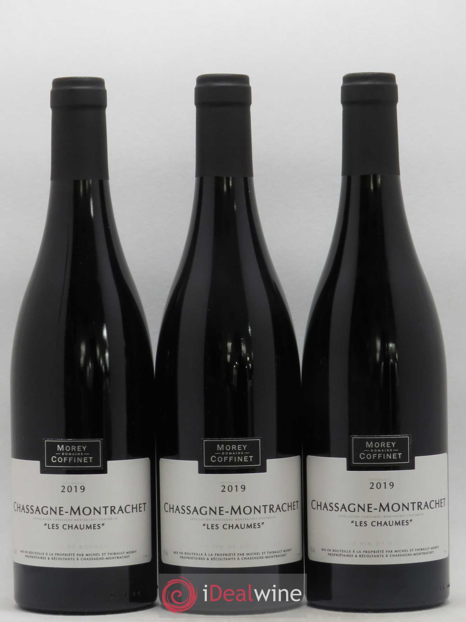 Chassagne-Montrachet Les Chaumes Morey-Coffinet 2019 - Posten von 3 Flaschen - 0