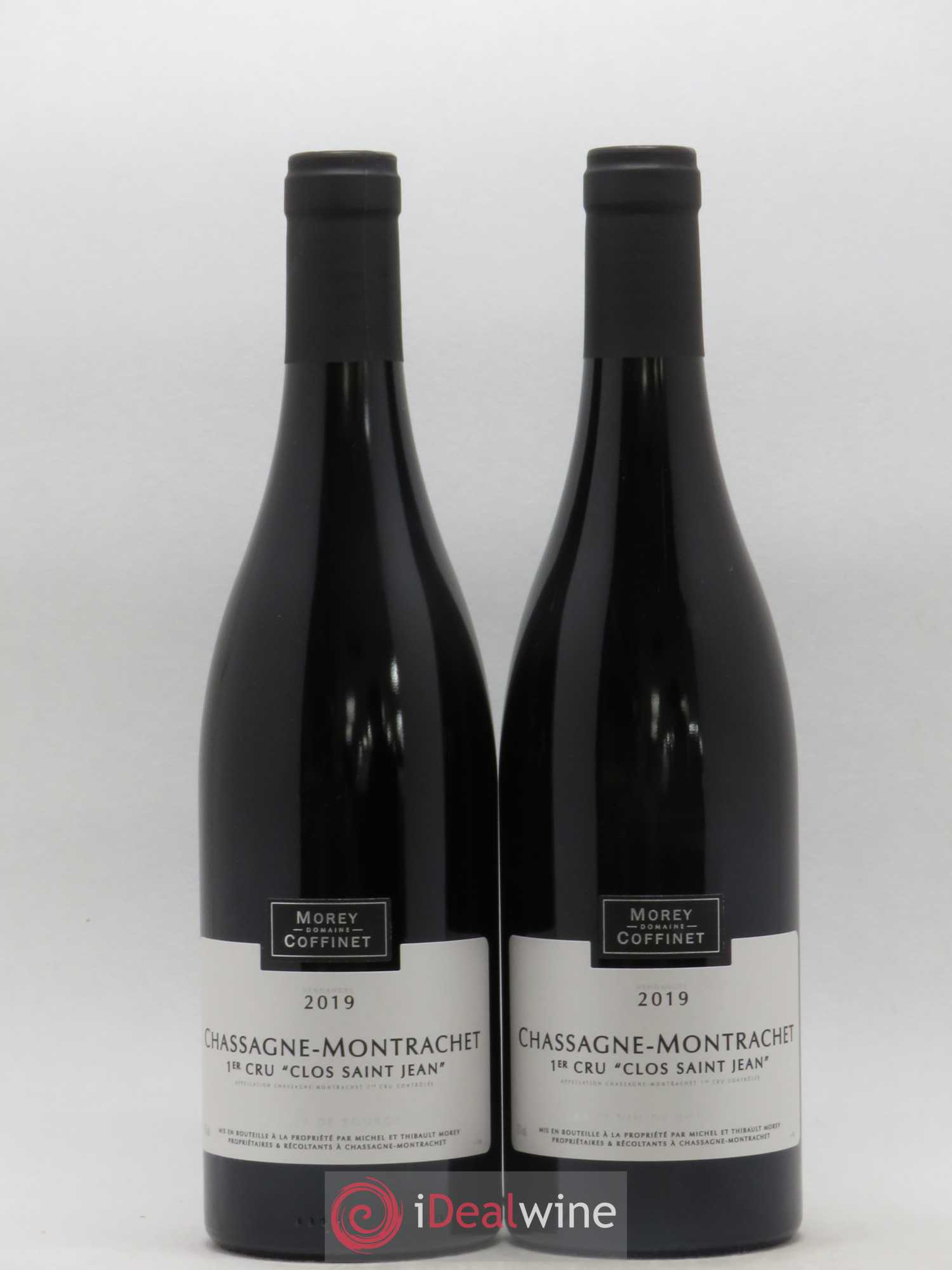 Chassagne-Montrachet 1er Cru Clos Saint-Jean Morey-Coffinet 2019 - Posten von 2 Flaschen - 0