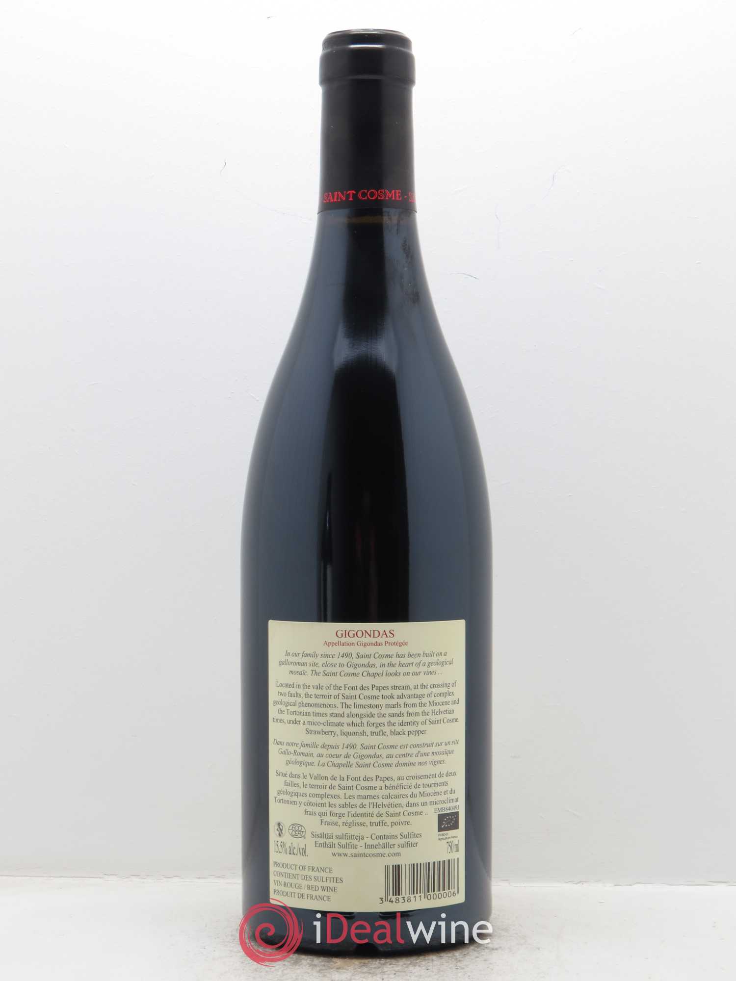 Gigondas Saint Cosme 2017 - Lot de 1 bouteille - 1