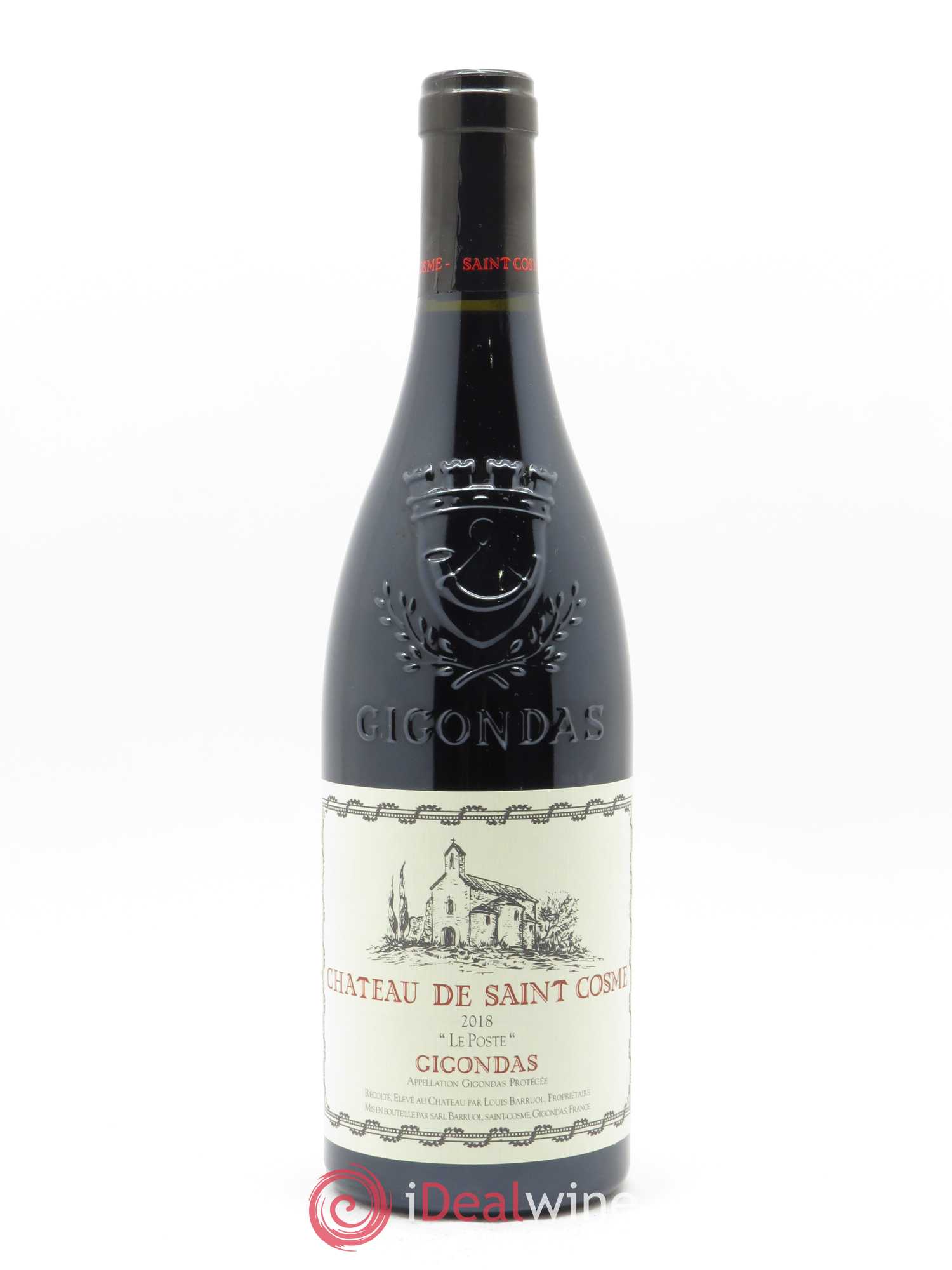 Gigondas Le Poste Saint Cosme 2018 - Lot de 1 bouteille - 0