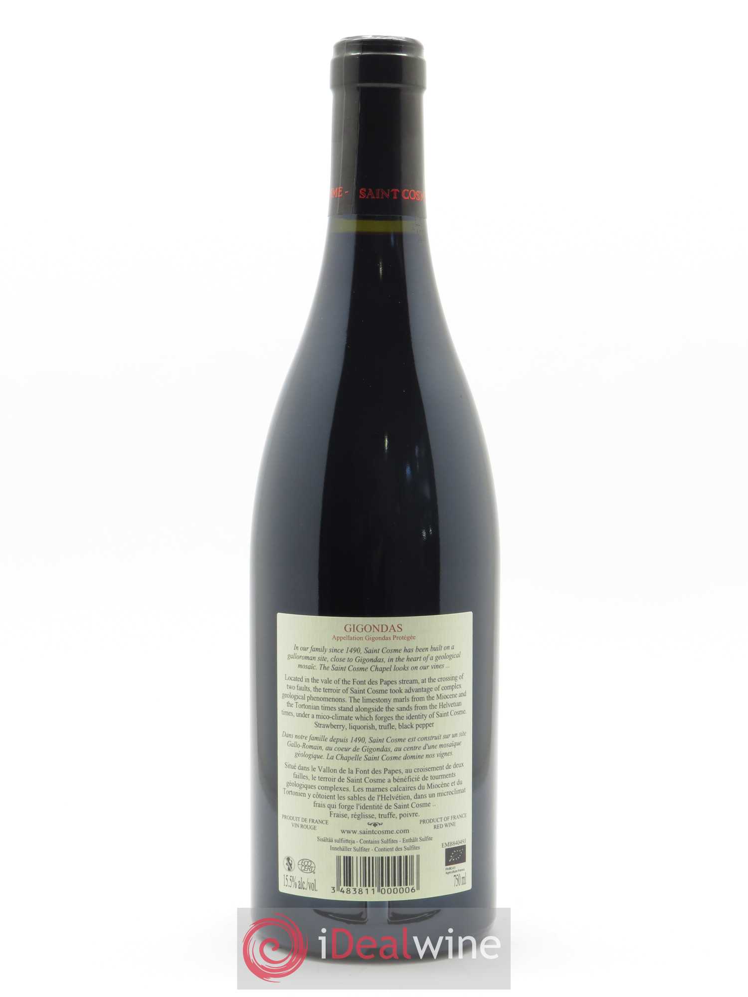 Gigondas Saint Cosme 2018 - Lot de 1 bouteille - 1