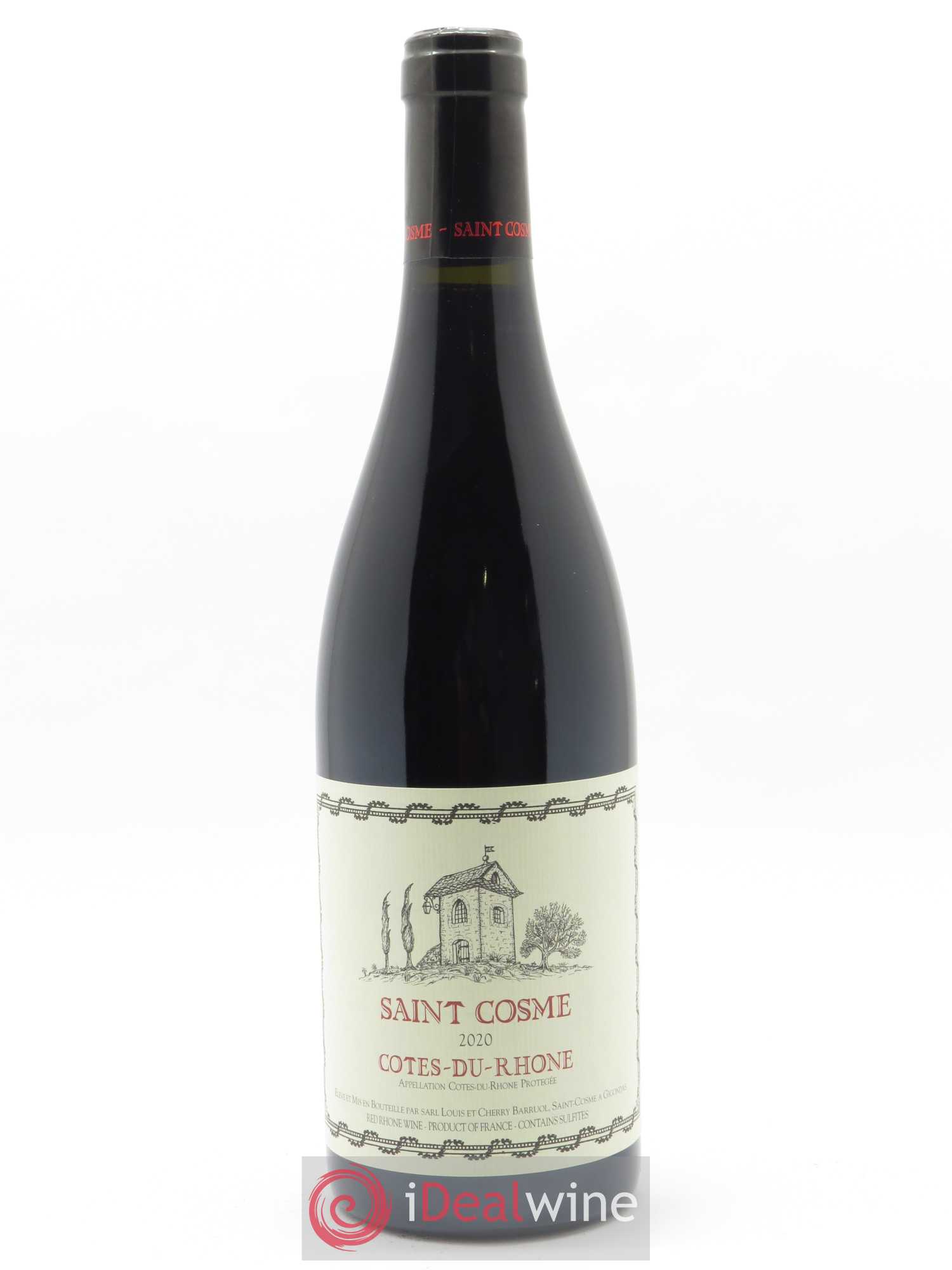 Côtes-du-Rhône Saint Cosme 2020 - Lot de 1 bouteille - 0