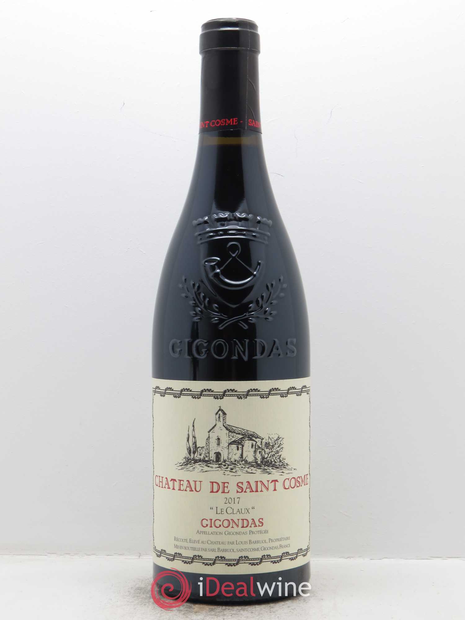 Gigondas Le Claux Saint Cosme 2017 - Lot de 1 bouteille - 0