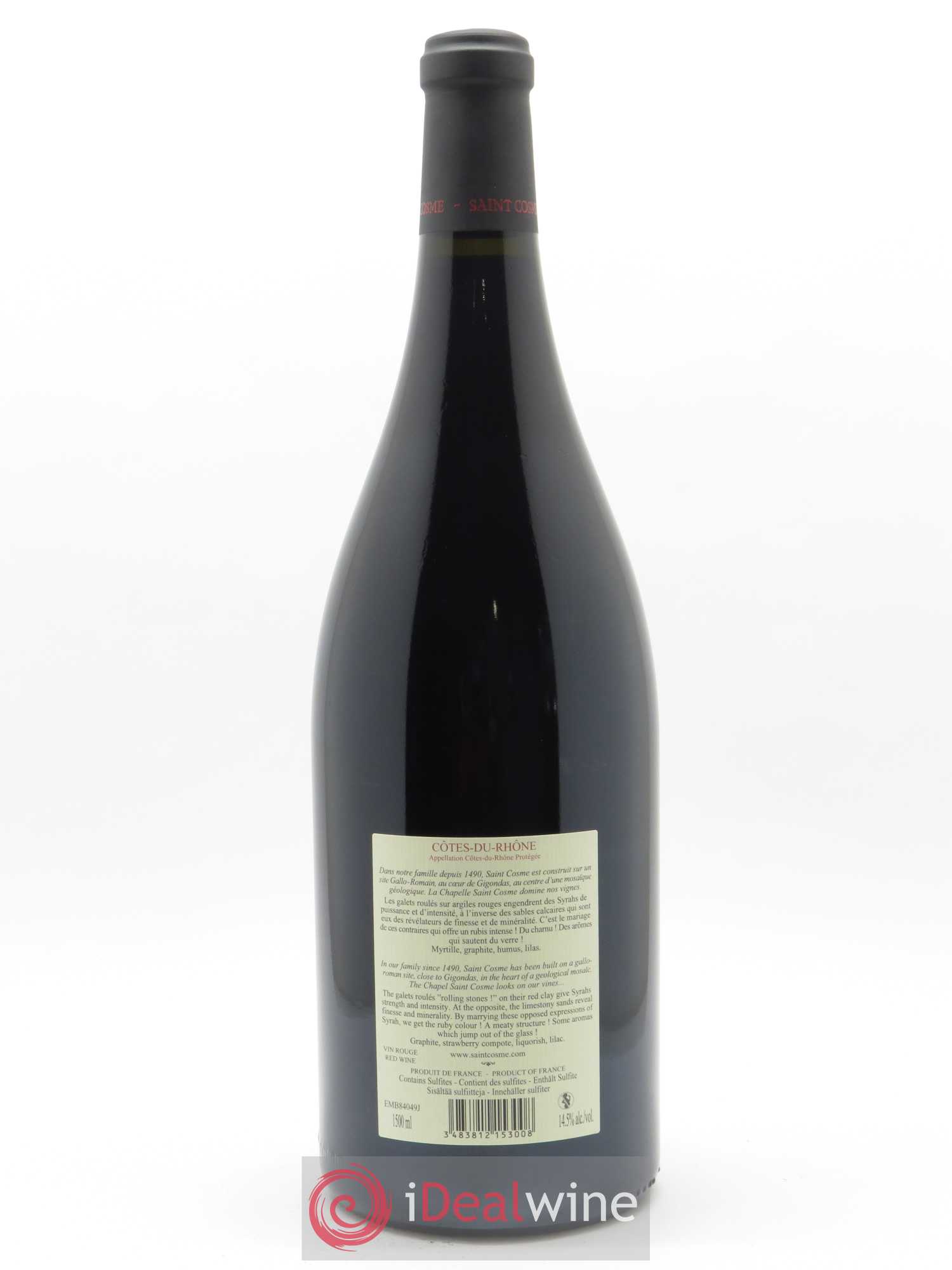 Côtes-du-Rhône Saint Cosme 2020 - Lot de 1 magnum - 1