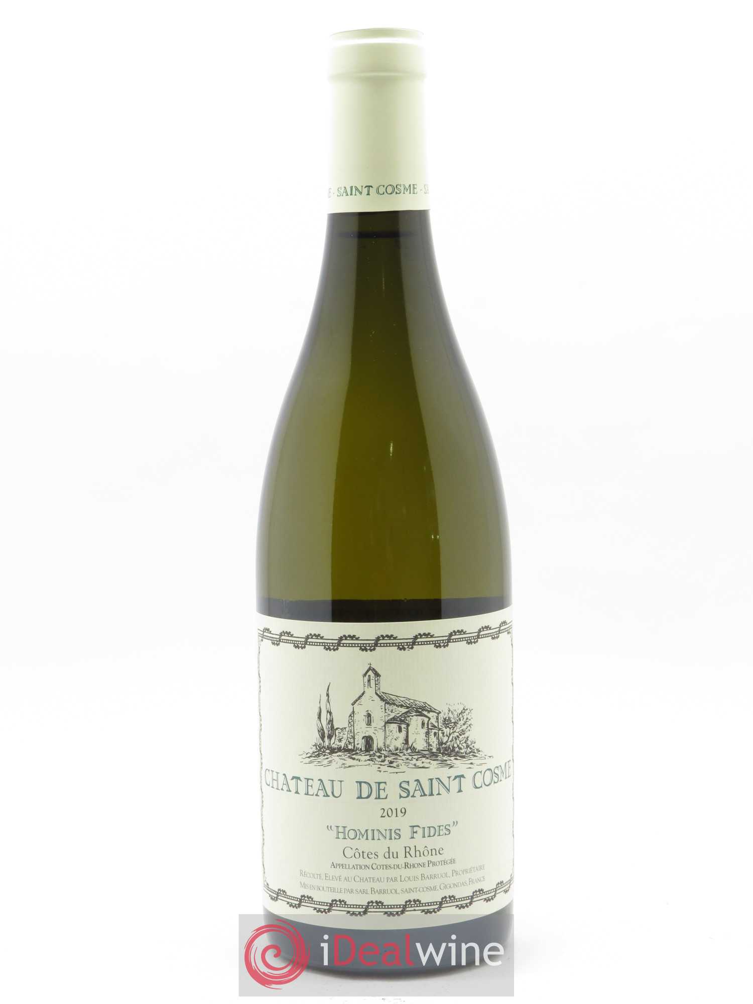 Côtes-du-Rhône Hominis Fides Saint Cosme 2019 - Lot de 1 bouteille - 0