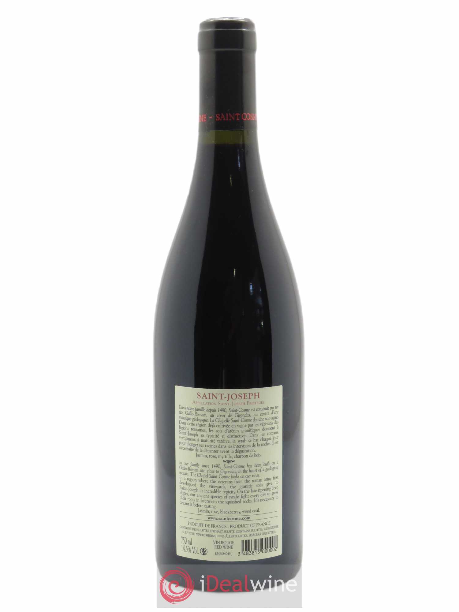 Saint-Joseph Saint Cosme 2020 - Lot of 1 bottle - 1