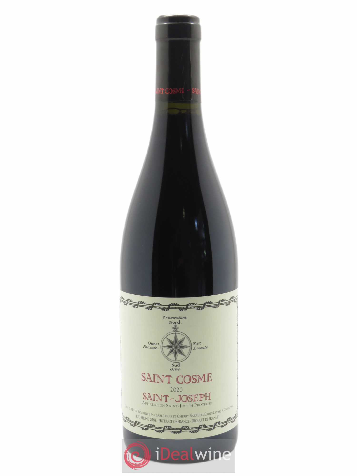 Saint-Joseph Saint Cosme 2020 - Lot of 1 bottle - 0