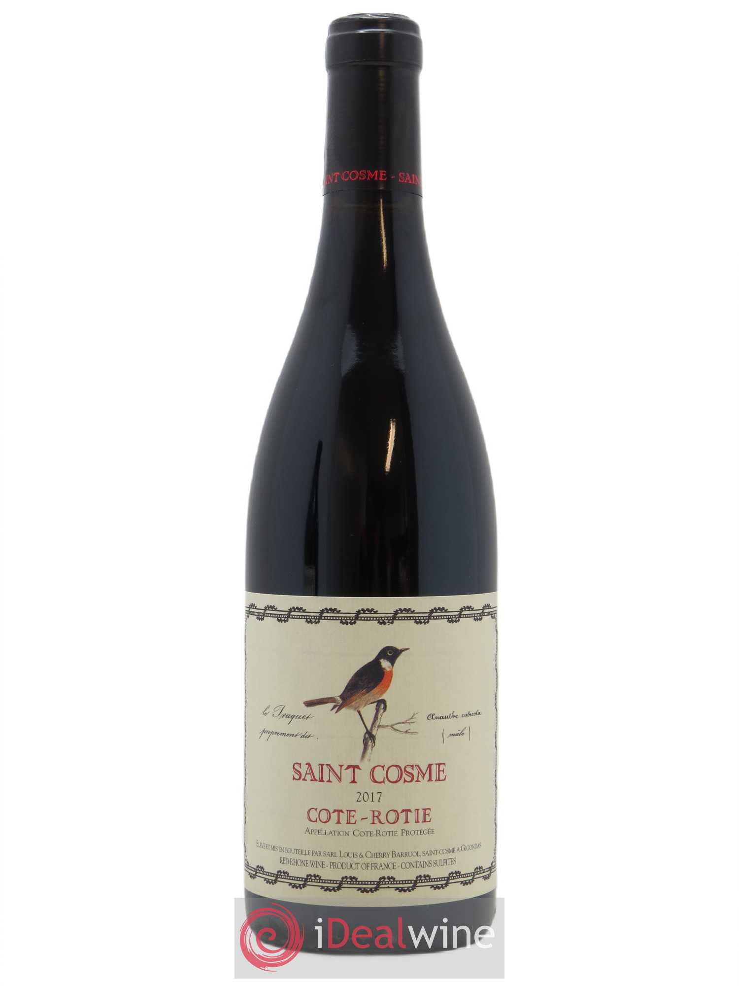Côte-Rôtie Côte Brune Saint Cosme 2017 - Lot de 1 bouteille - 0