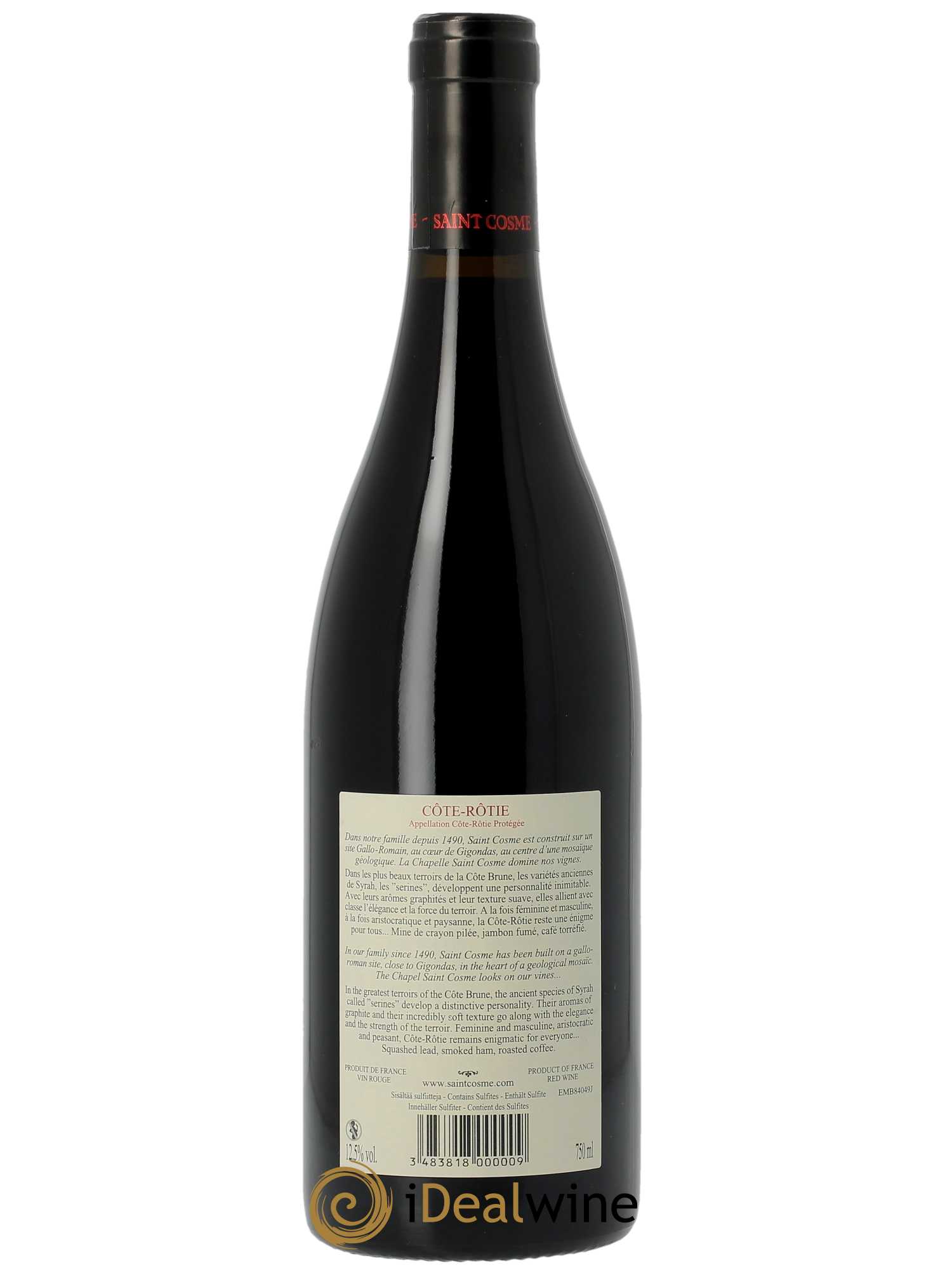 Côte-Rôtie Saint Cosme 2021 - Lot of 1 bottle - 1