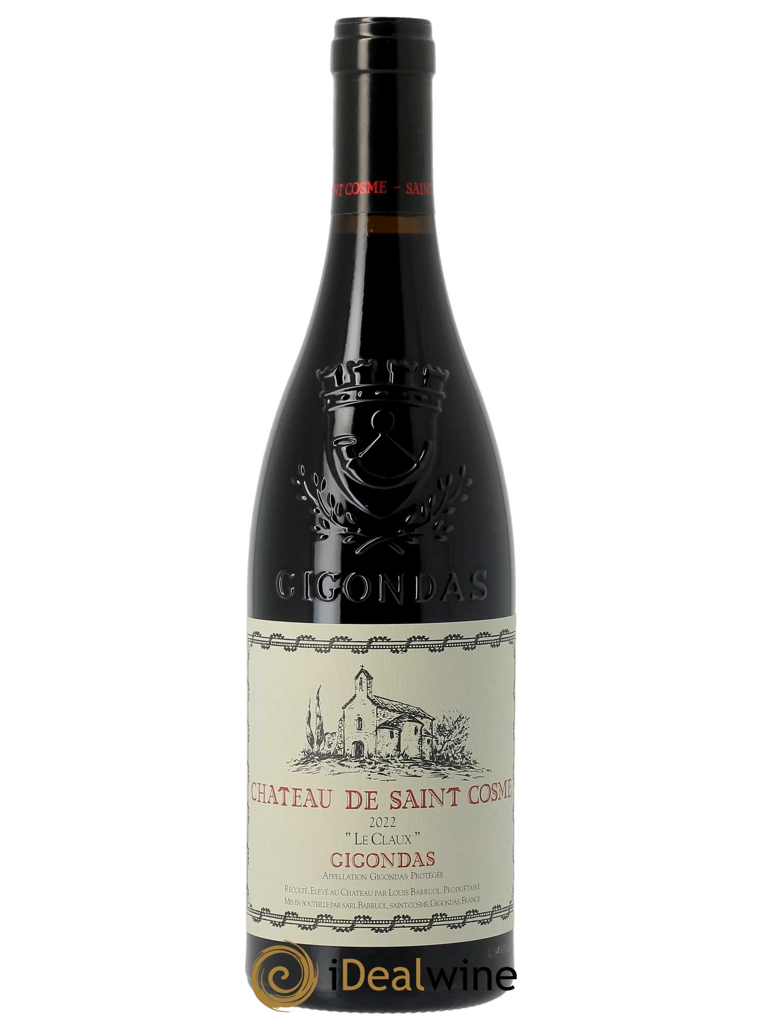 Gigondas Le Claux Saint Cosme 2022 - Lot de 1 bouteille - 0