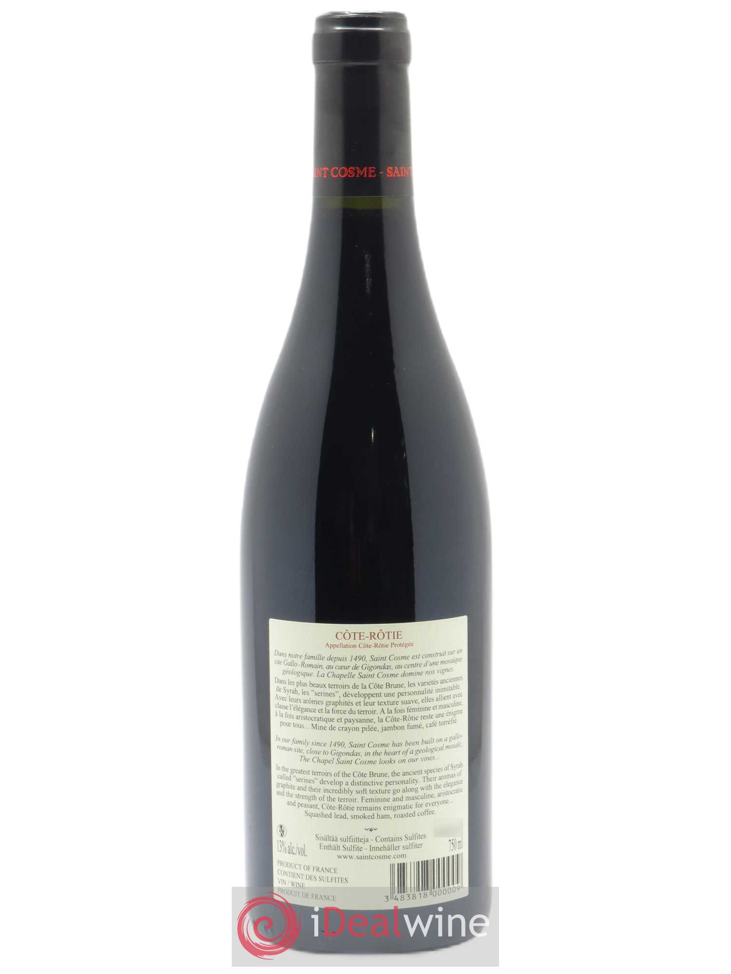 Côte-Rôtie Saint Cosme 2018 - Lot de 1 bouteille - 1